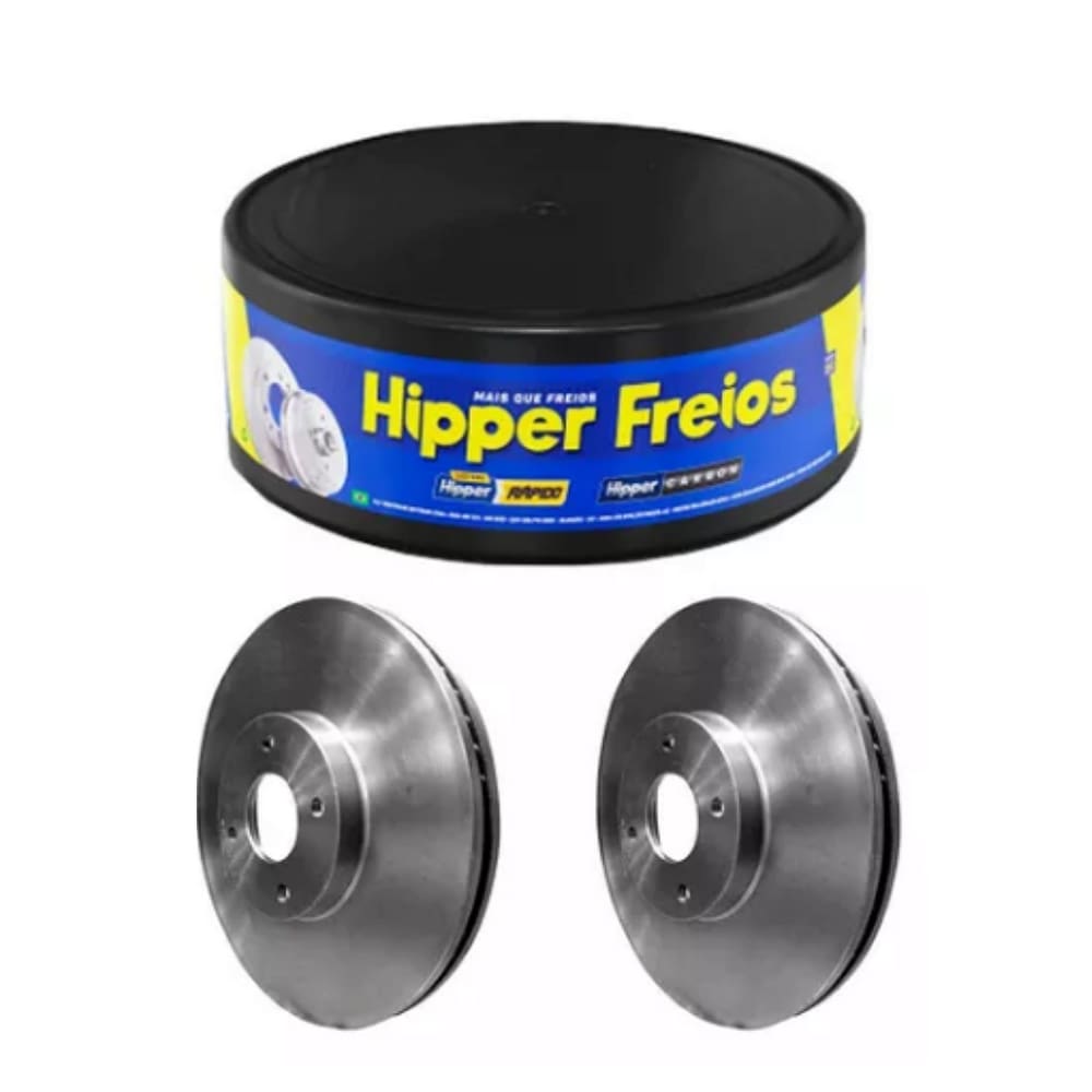 Disco de Freio Ventilado S/Cubo New Civic 1.8 16V Par HF700A