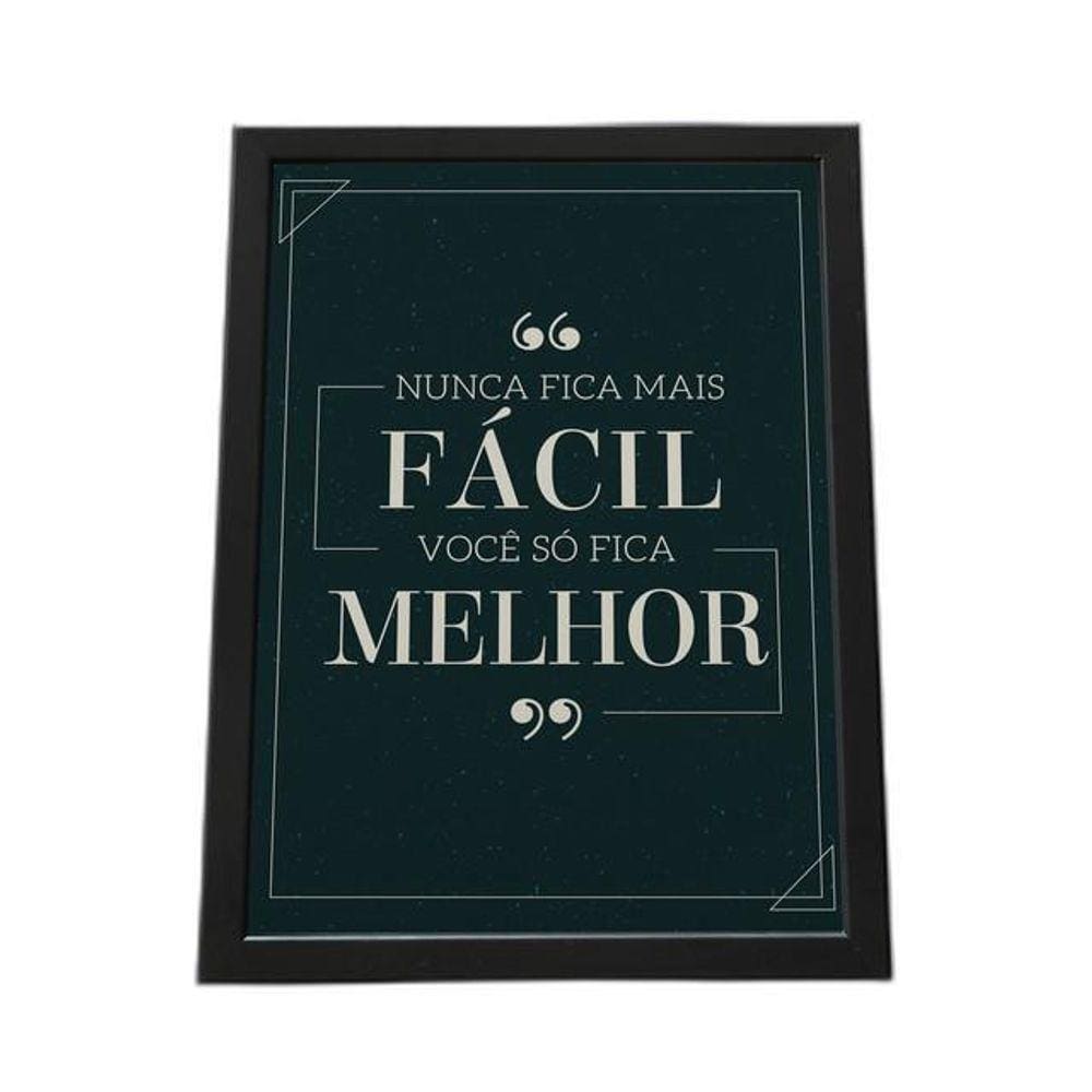 Quadro Com Moldura Nunca Fica Mais Facil