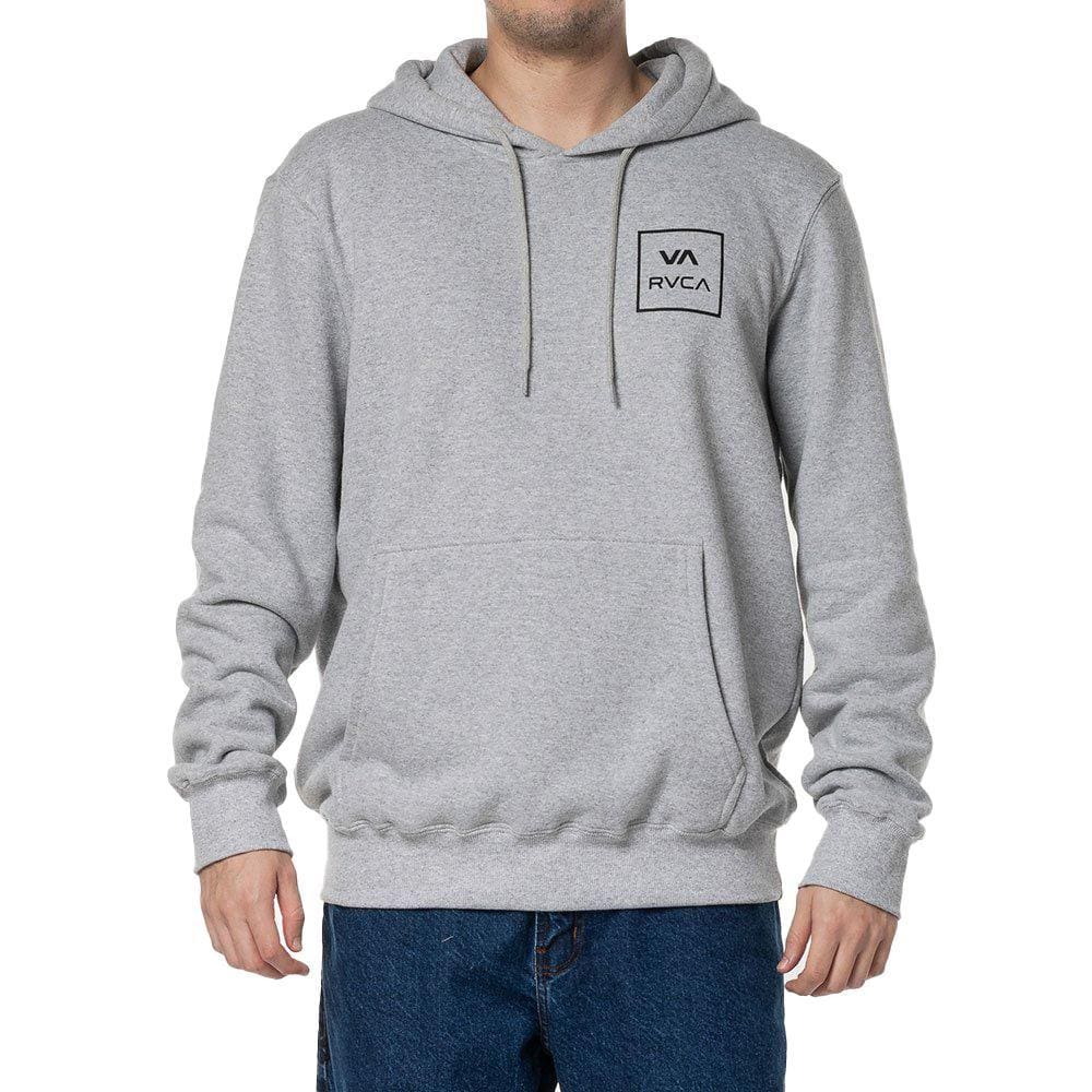 Moletom RVCA Canguru VA All The Way 290G WT24 Cinza Mescla