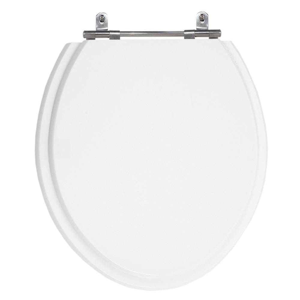 Assento Poliéster Laminado Zoom Branco Tampa Vaso Logasa