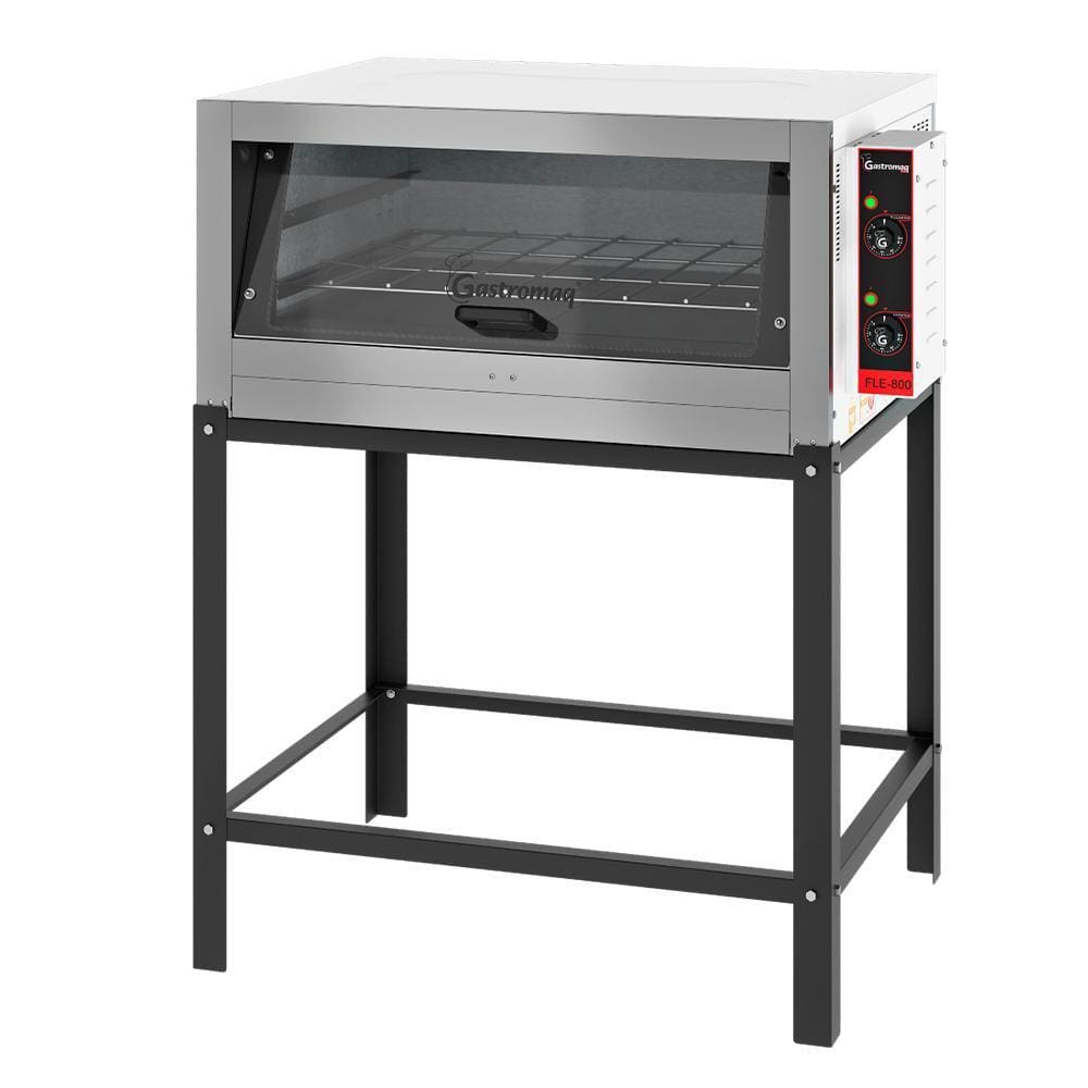 Forno Lastro Elétrico Gastromaq Epóxi 95cm Porta Basculante 220V FLE 950 PB