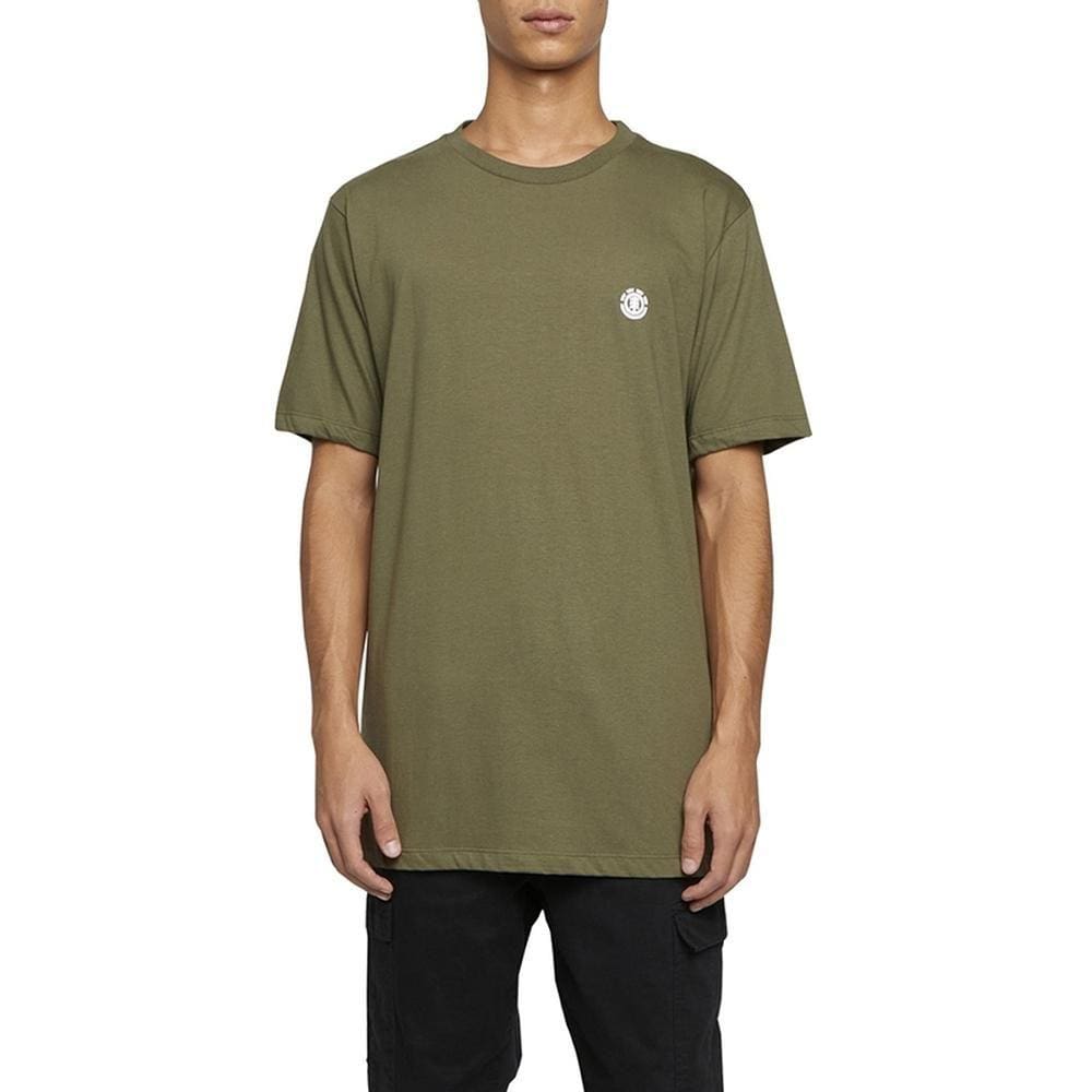 Camiseta Element Basic Crew Color WT24 Masculina Verde