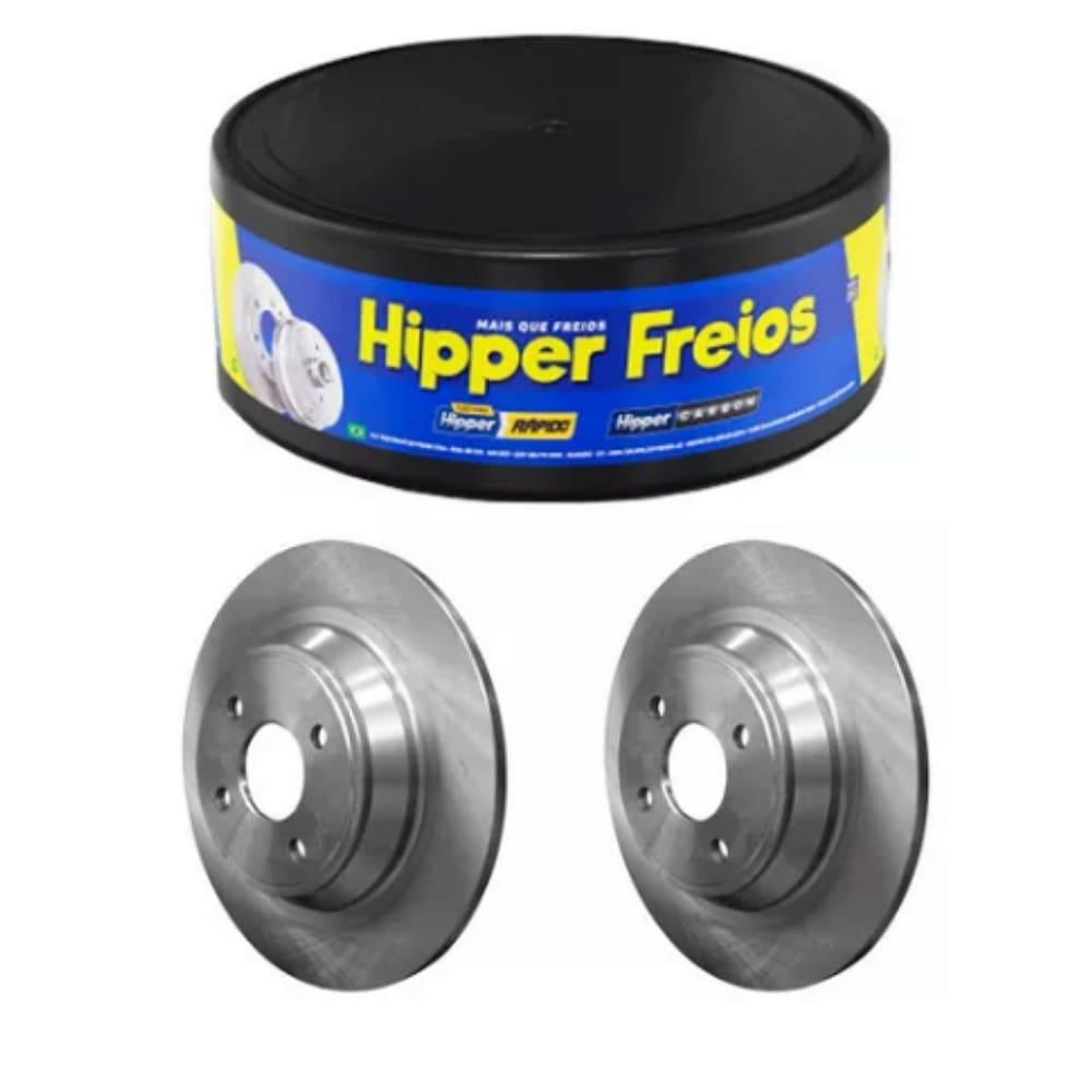 Disco de Freio Sólido S/Cubo City Fit 1.5 16V Par HF700G