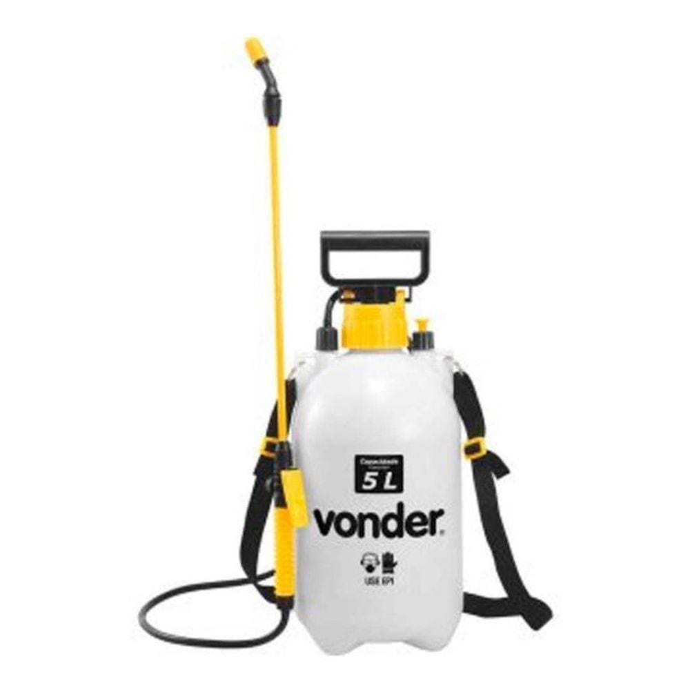 Pulverizador Horta Agricola Lateral Manual 5 Litros Vonder