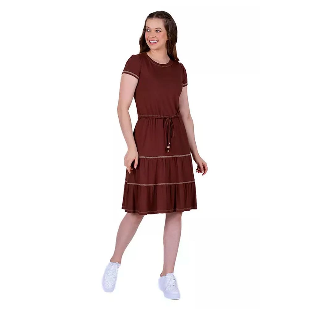 Vestido Hapuk Ilda Marrom 61133