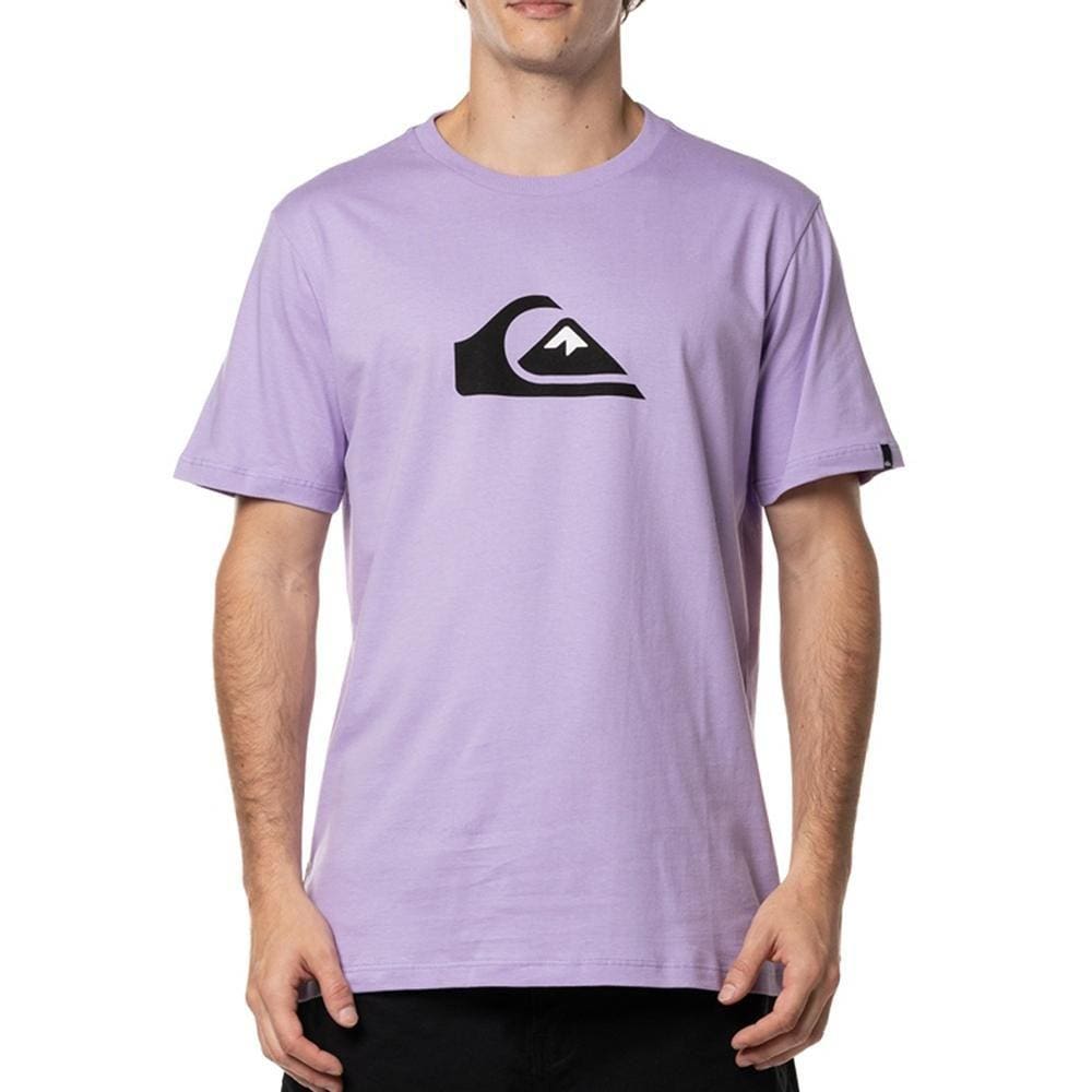 Camiseta Quiksilver Comp Logo WT24 Masculina Lilás