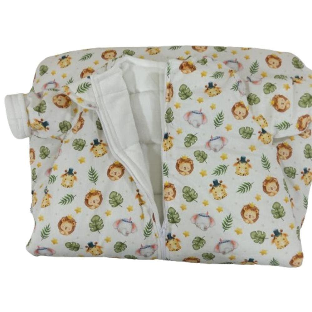 Saco De Dormir Inverno Bebê Manga Longa Dupla Face G