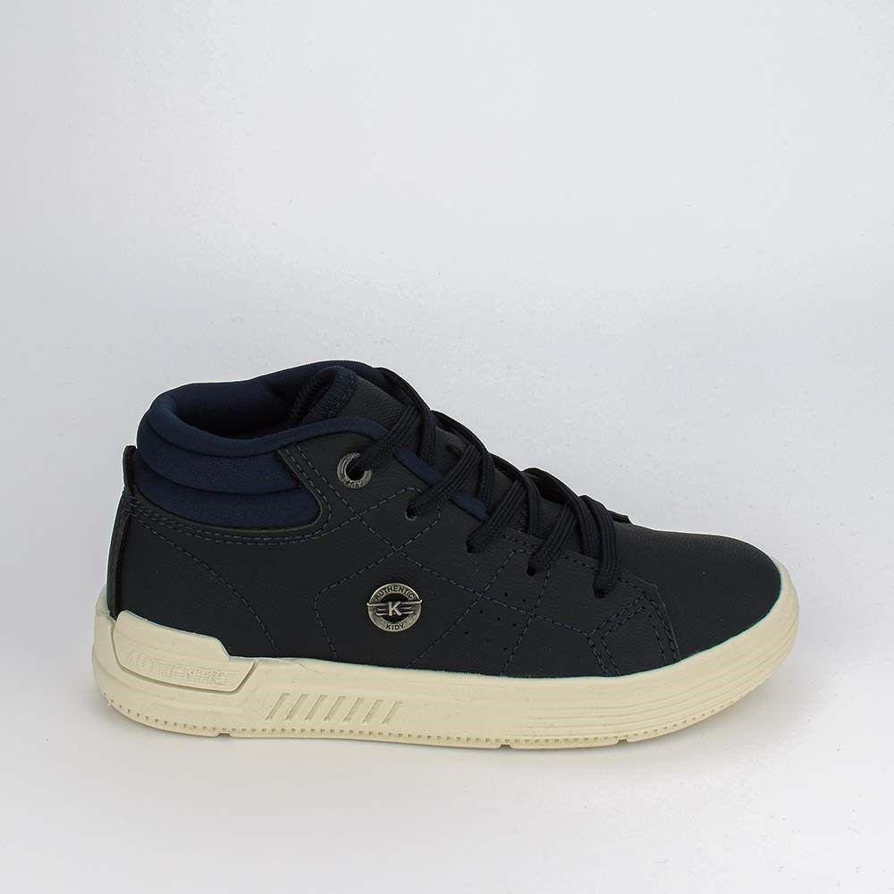 Tênis Infantil Casual Cano Alto Kidy Firenze Marinho