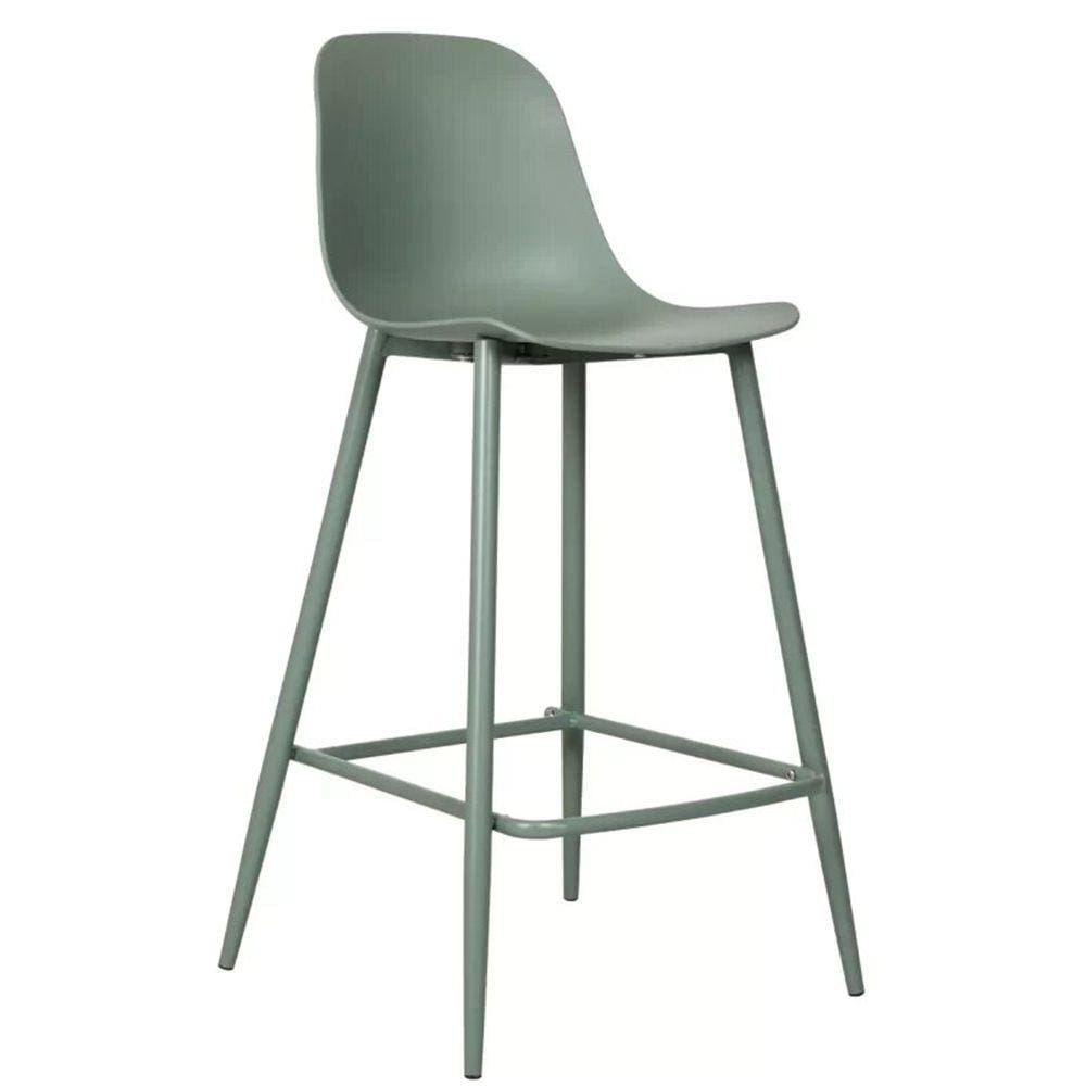 Banqueta Média Miami - Verde Aloe