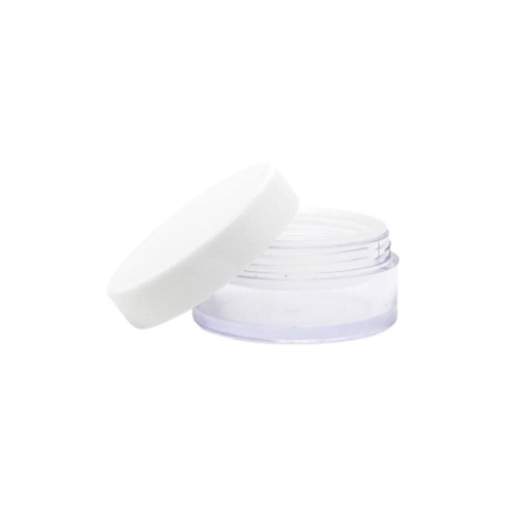 Potes para Cosméticos Transparentes - Kit com 2 unidades