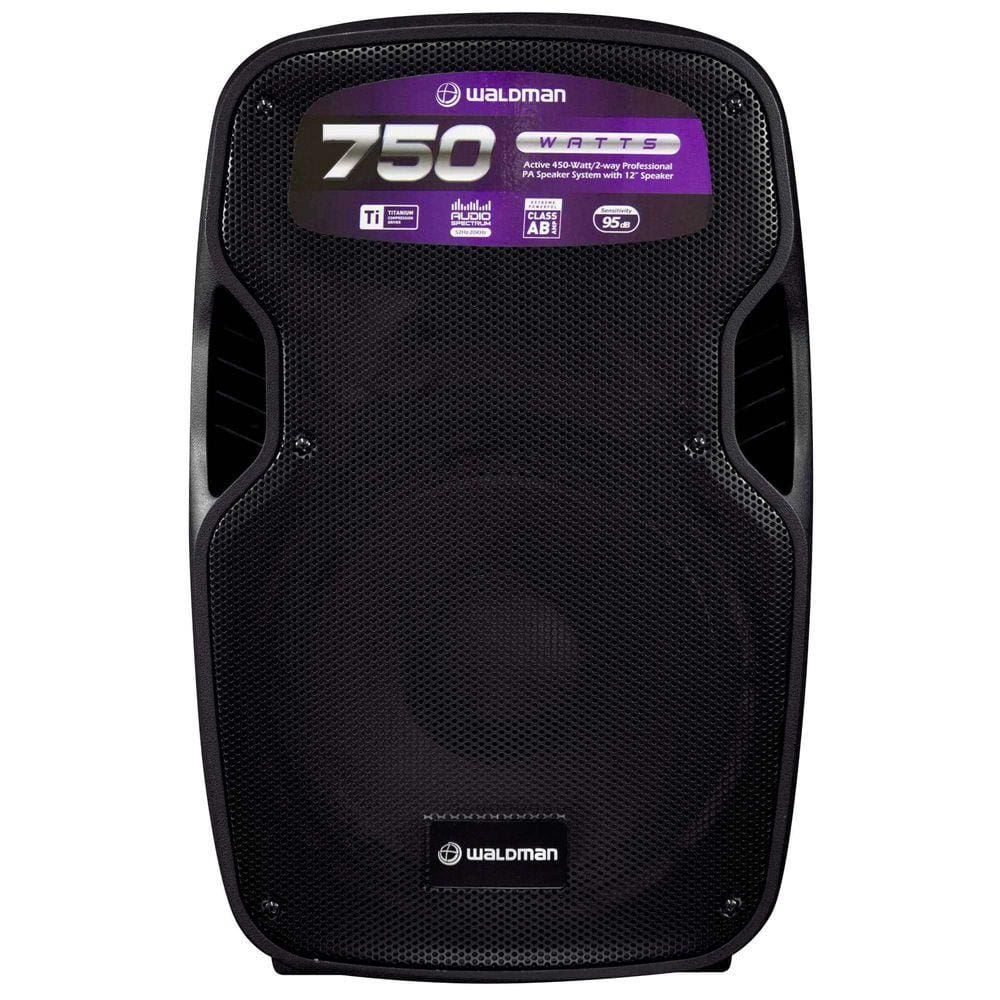 Ciaxa de Som Ativa Bluetooth 15\" Waldman RC-750X 750W Amplificada