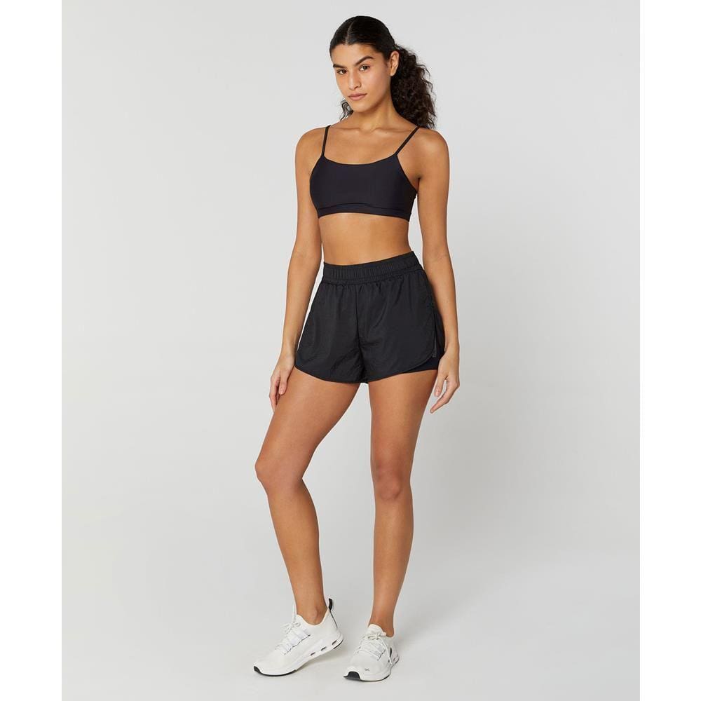 Short Feminino Duplo Alto Giro Aberto 101006 Treino