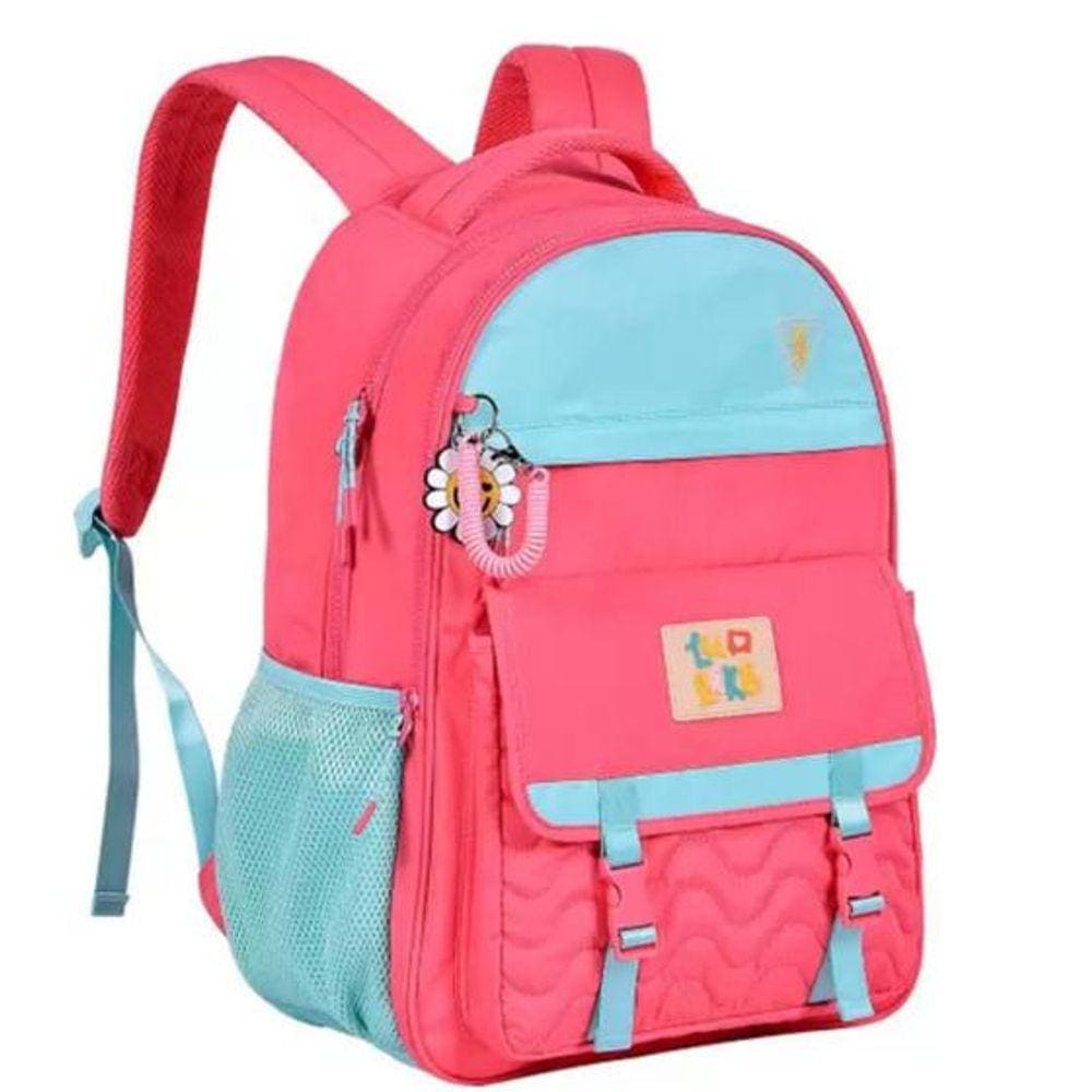 Mochila De Costas Luluca - Lu Like - Rosa UP IMPORTAVAO E EXPO