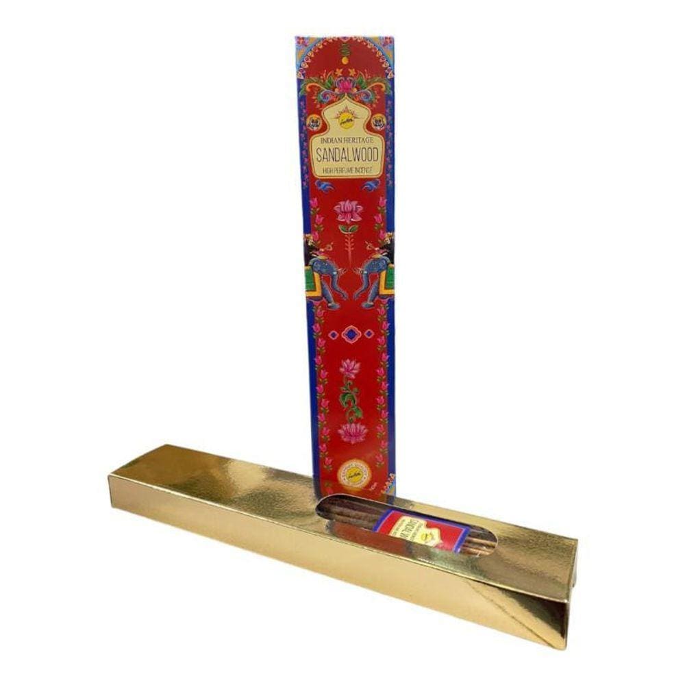 Incenso Indian Heritage Sândalo Massala Cx Com 13 Varetas