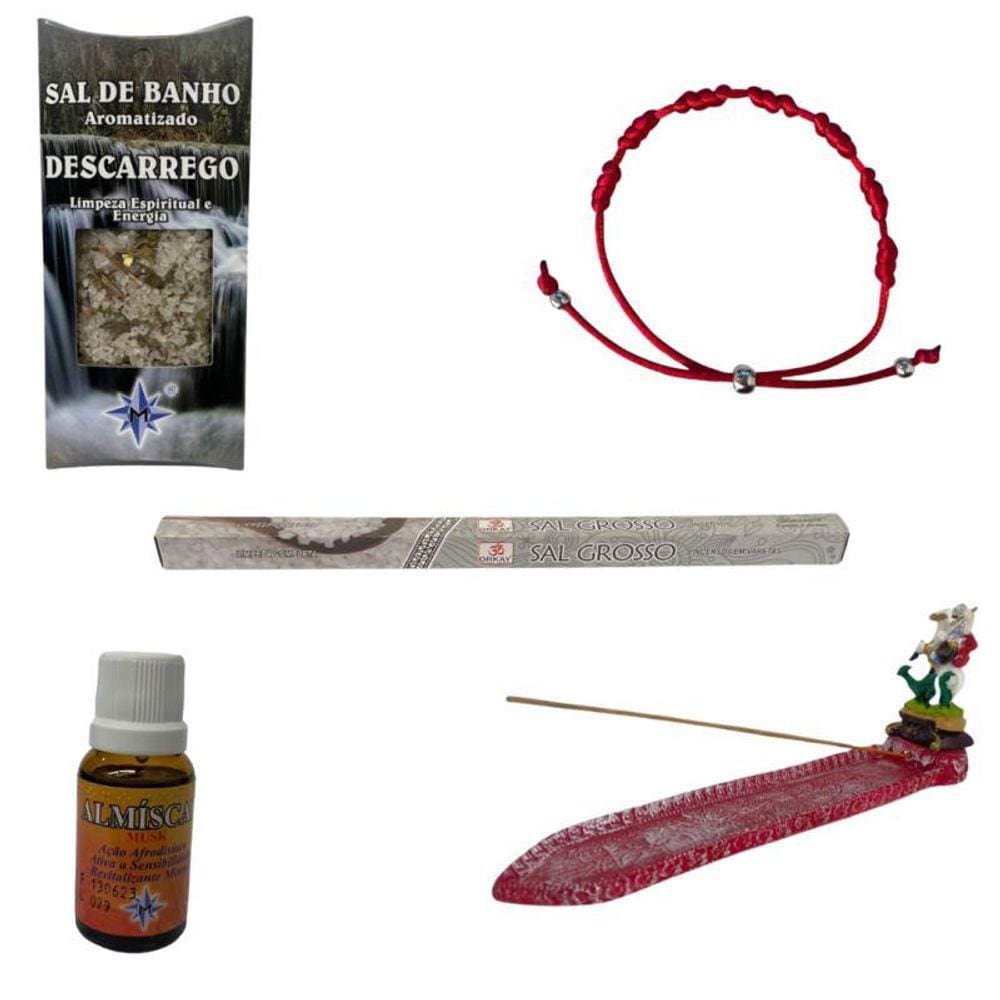Kit Spa Macumba Completo Descarrego E Limpeza Espiritual