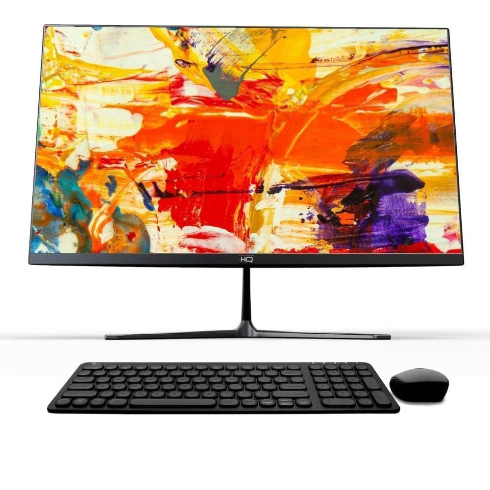 Computador All in One 21.5”, Intel Core i5, 16GB memória, SSD 1TB, Wifi, Bluetooth, Windows 10, Preto - 3green Black A3BU-0105