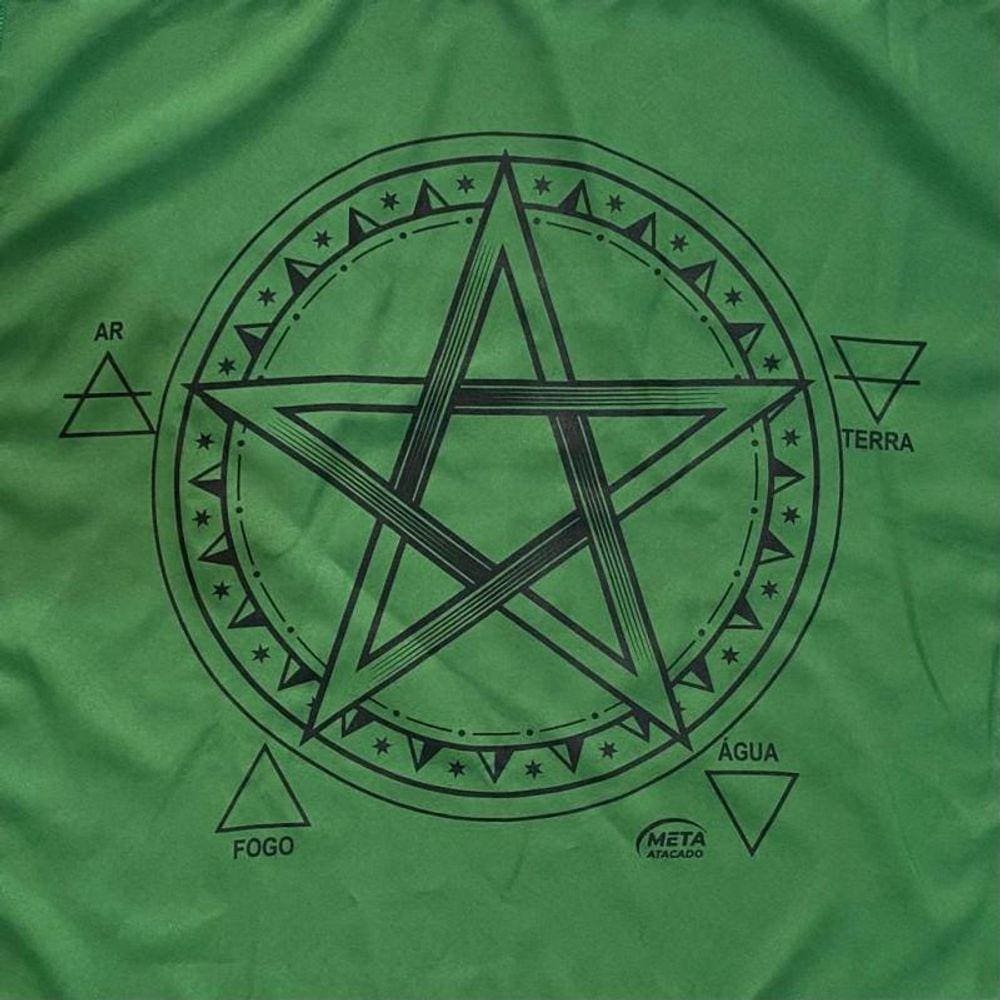 Toalha Pentagrama Tecido Jogo Cartas Tarot - Selecione A Cor