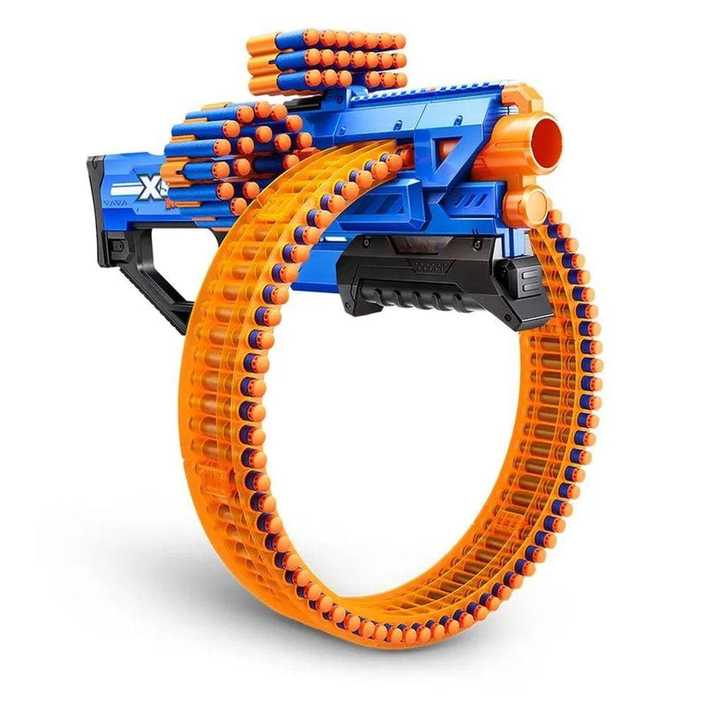 Lançador De Dardos X-Shot Insanity Mad Mega Barrel 72 Dardos - Candide 5643