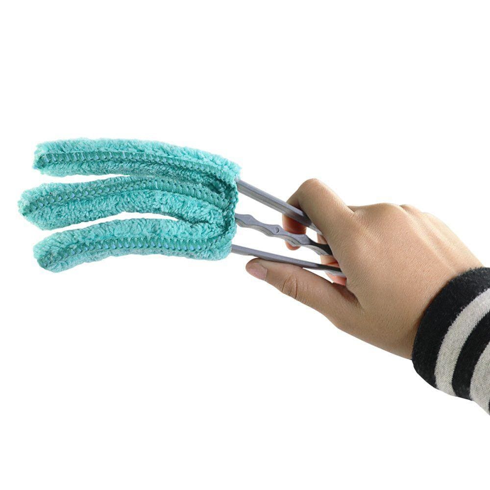 Escova Tripla Para Limpar Persiana Janela