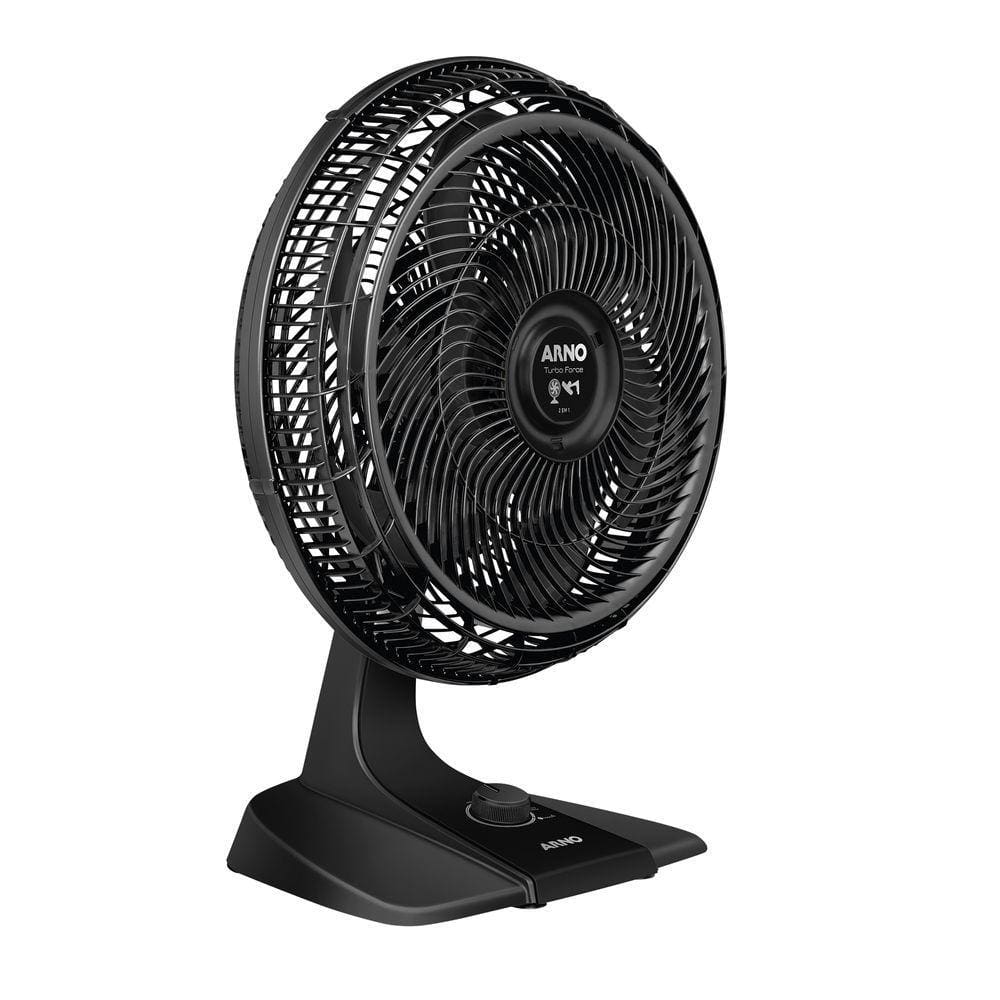 Ventilador de mesa 2 em 1 Arno 40cm VF42 Turbo Force Preto 220v