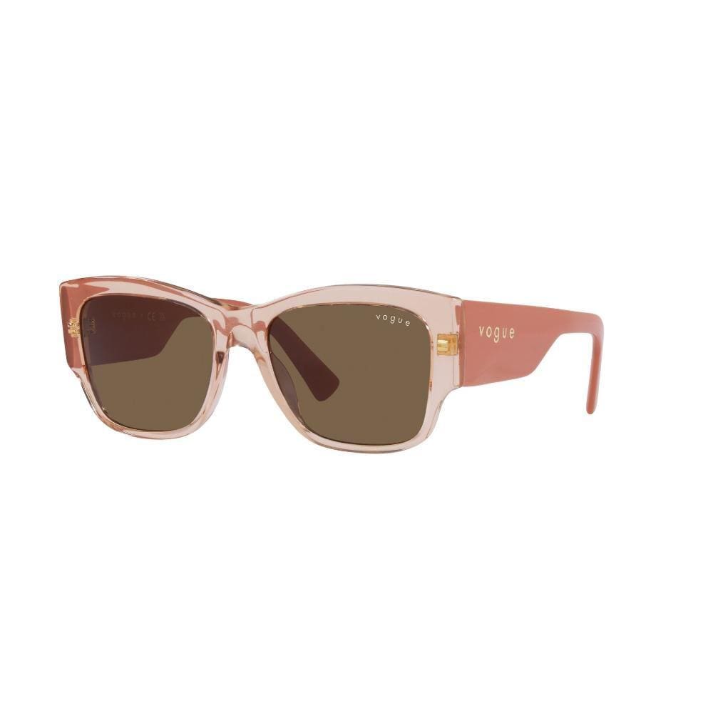 Óculos de Sol Translúcido Pêssego Vogue Eyewear