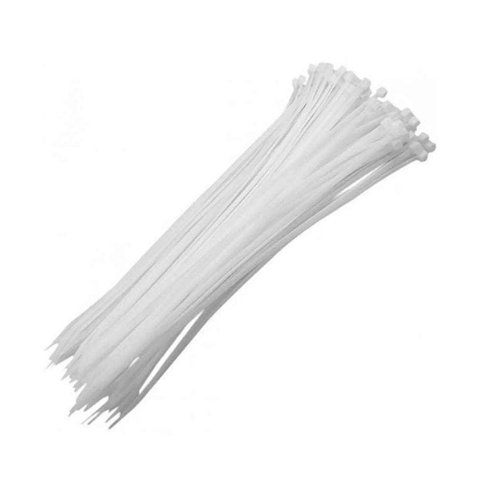 Abracadeira De Plastico 200 X3,6 Mm Branco 100 Pcs Sparta - 4552755
