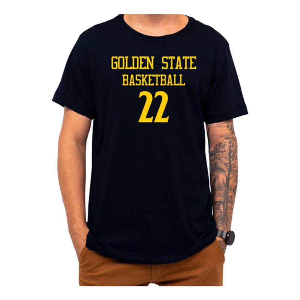 Camiseta Basquete Golden State Basketball Número 22 Esportes
