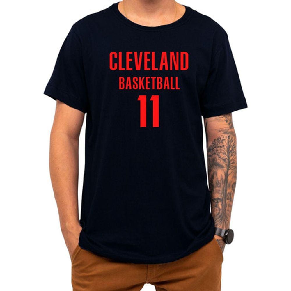 Camiseta Basquete Cleveland Basketball Número 11 Esportiva