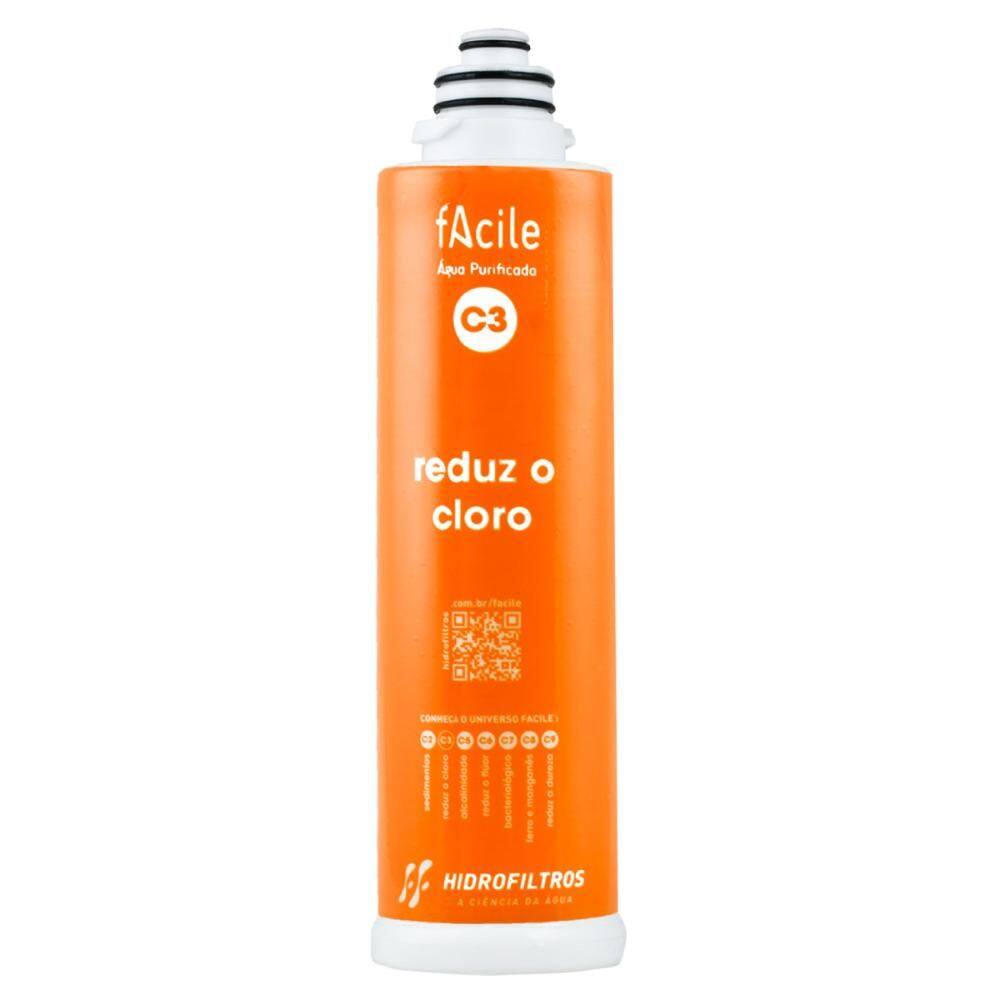 Refil Facile C3 Reduz Cloro Livre Hidrofiltros