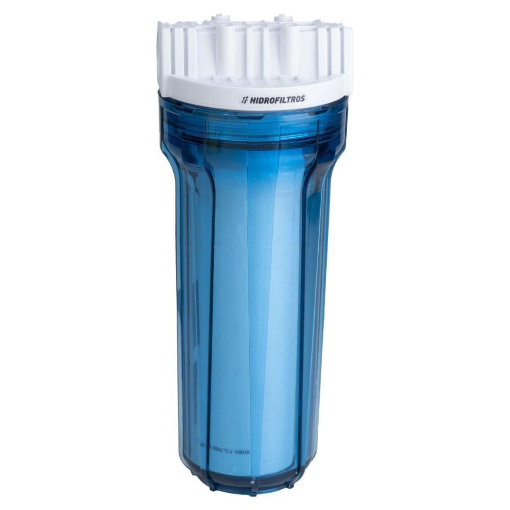 Filtro Cavalete Mid 9.3/4" 1.200L/h Transparente Hidrofiltros