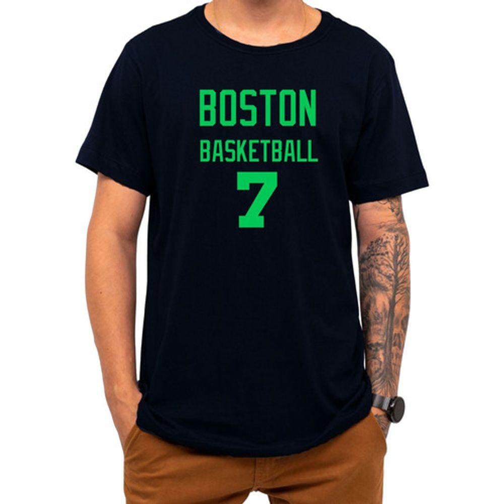 Camiseta Basquete Boston Basketball Número 7 Esportiva