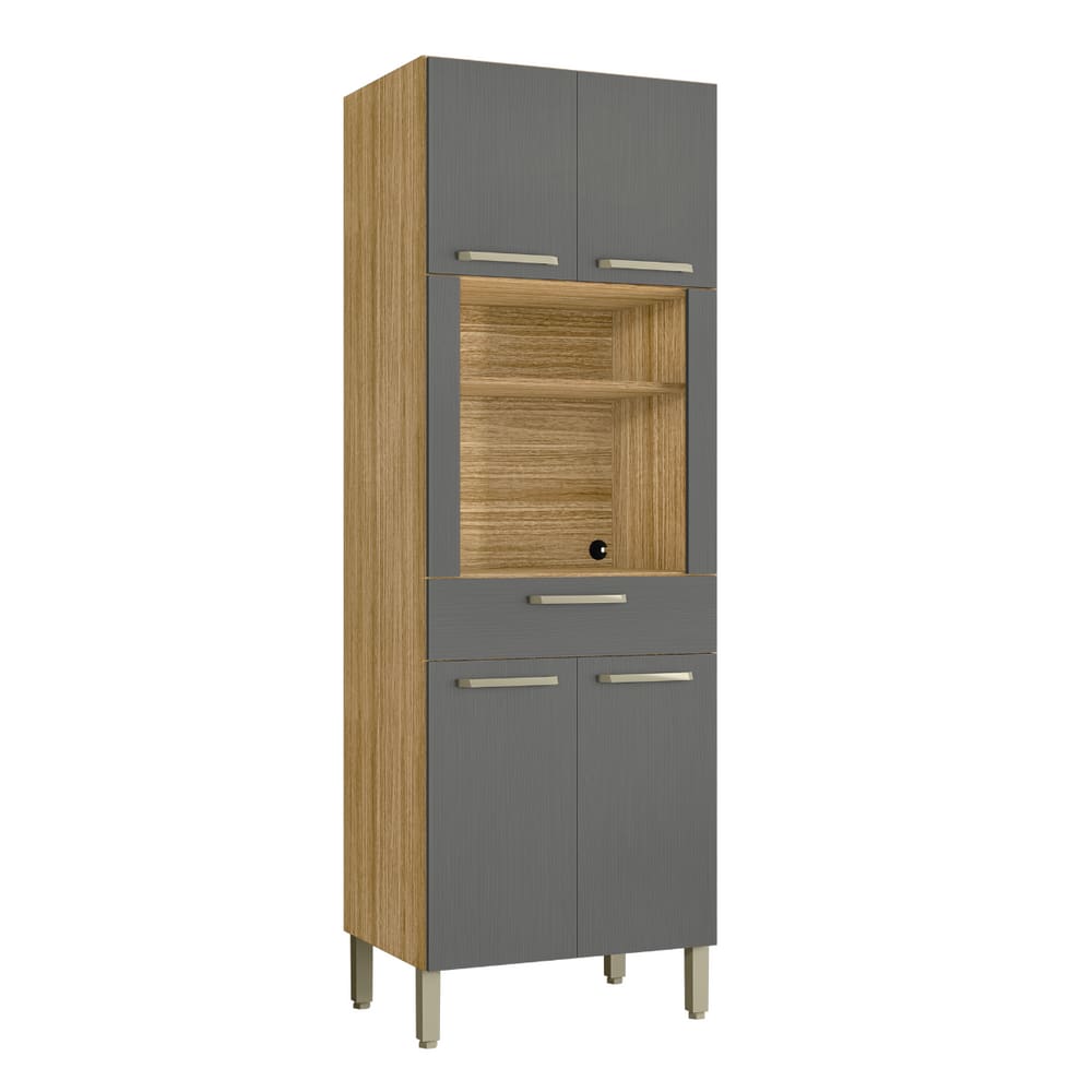 Paneleiro Cozinha para Microondas  Regina Freijó Gris