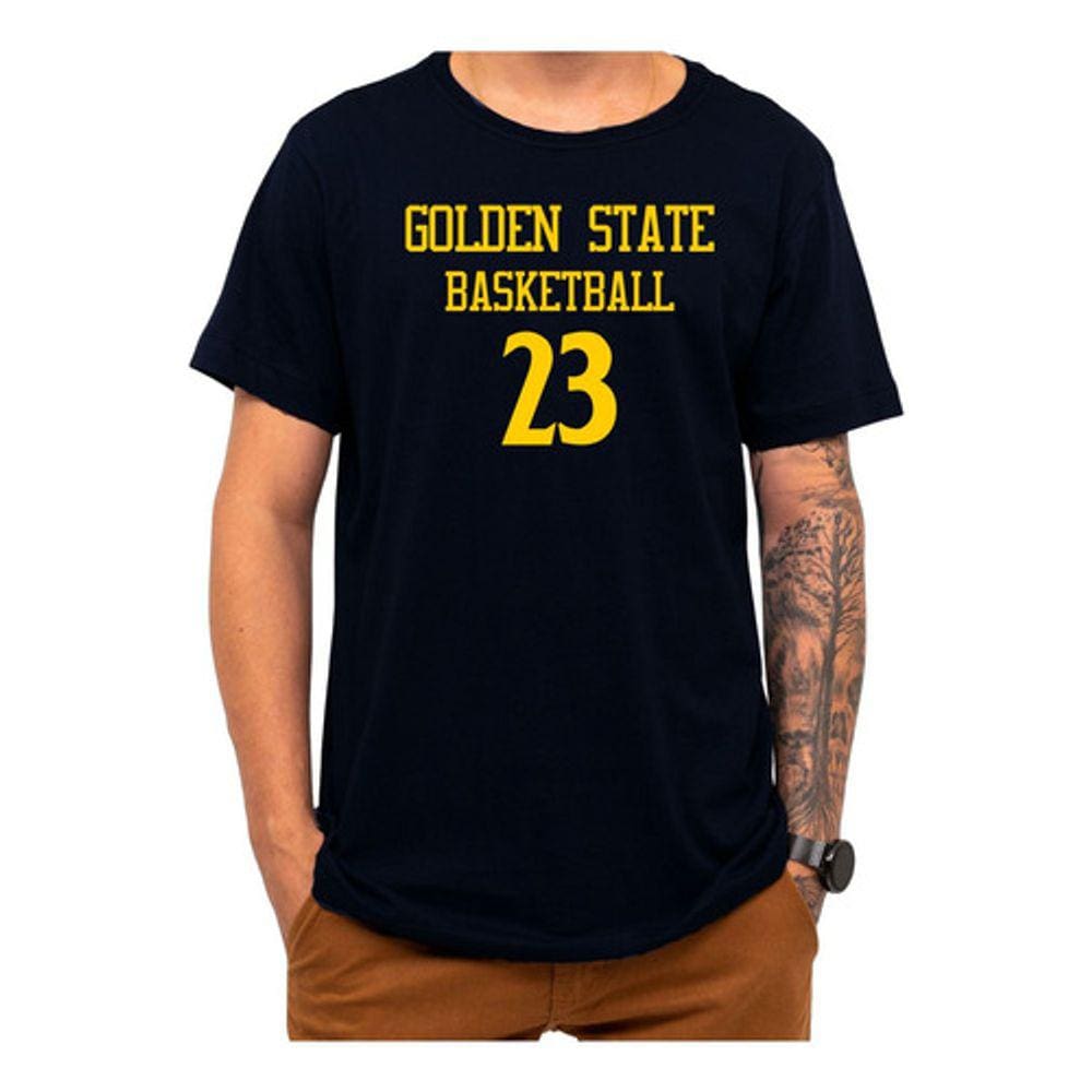 Camiseta Basquete Golden State Basketball Número 23 Esportes