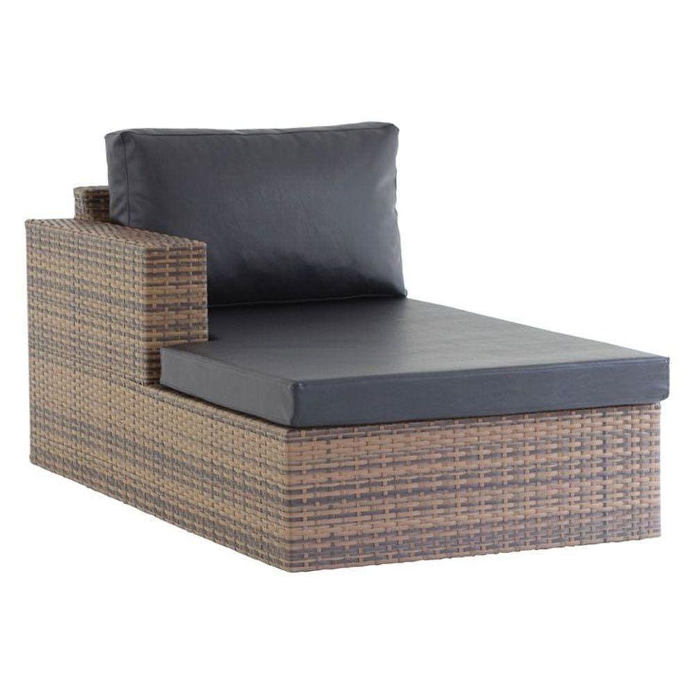 Chaise Recife Em Alumínio Para Piscina Jardim Pedra Ferro