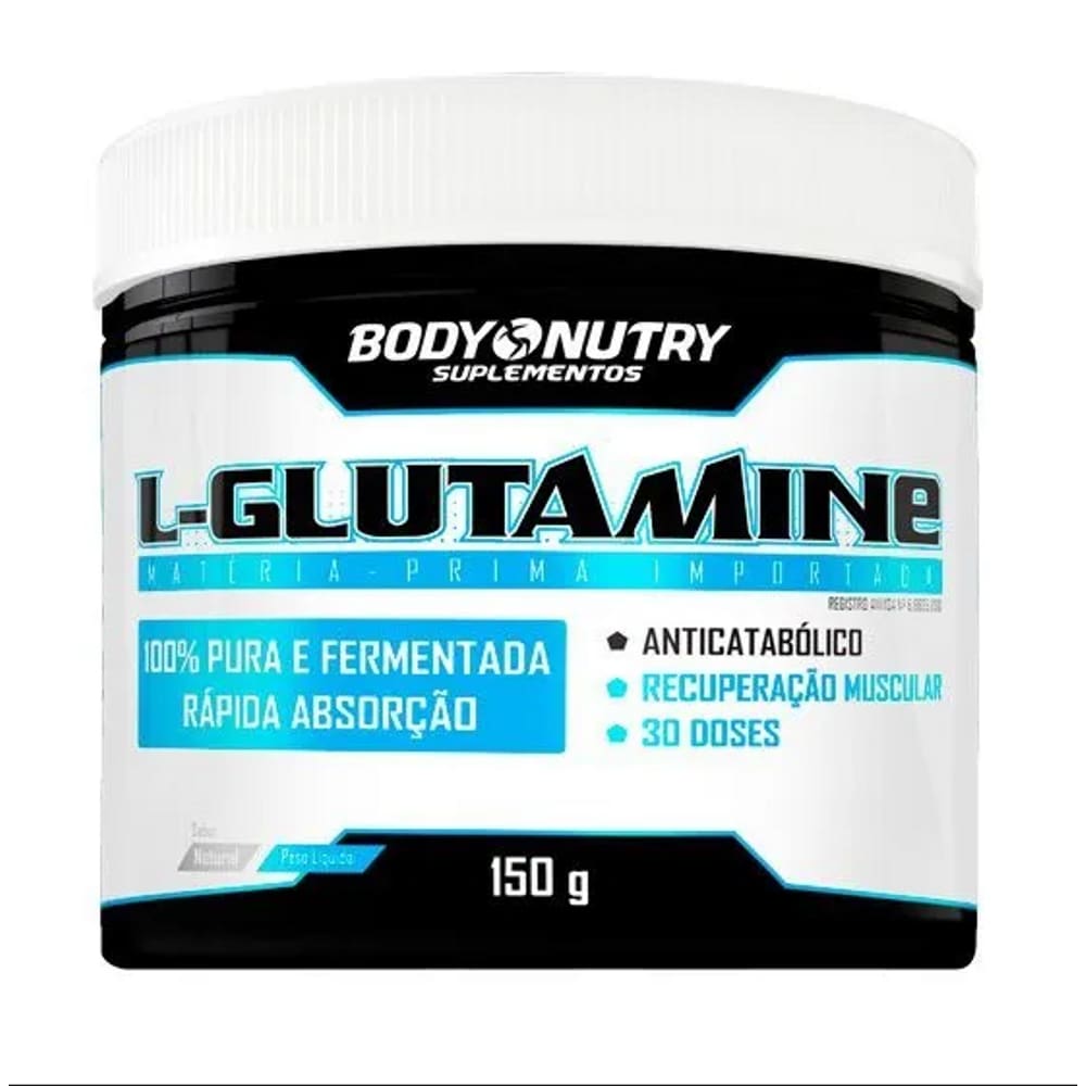 Glutamina, pote 150 g, Body Nutry