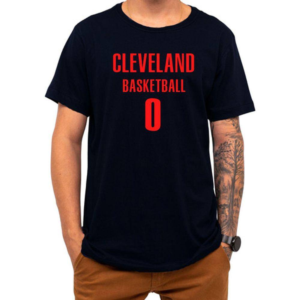 Camiseta Basquete Cleveland Basketball Número 0 Esportiva