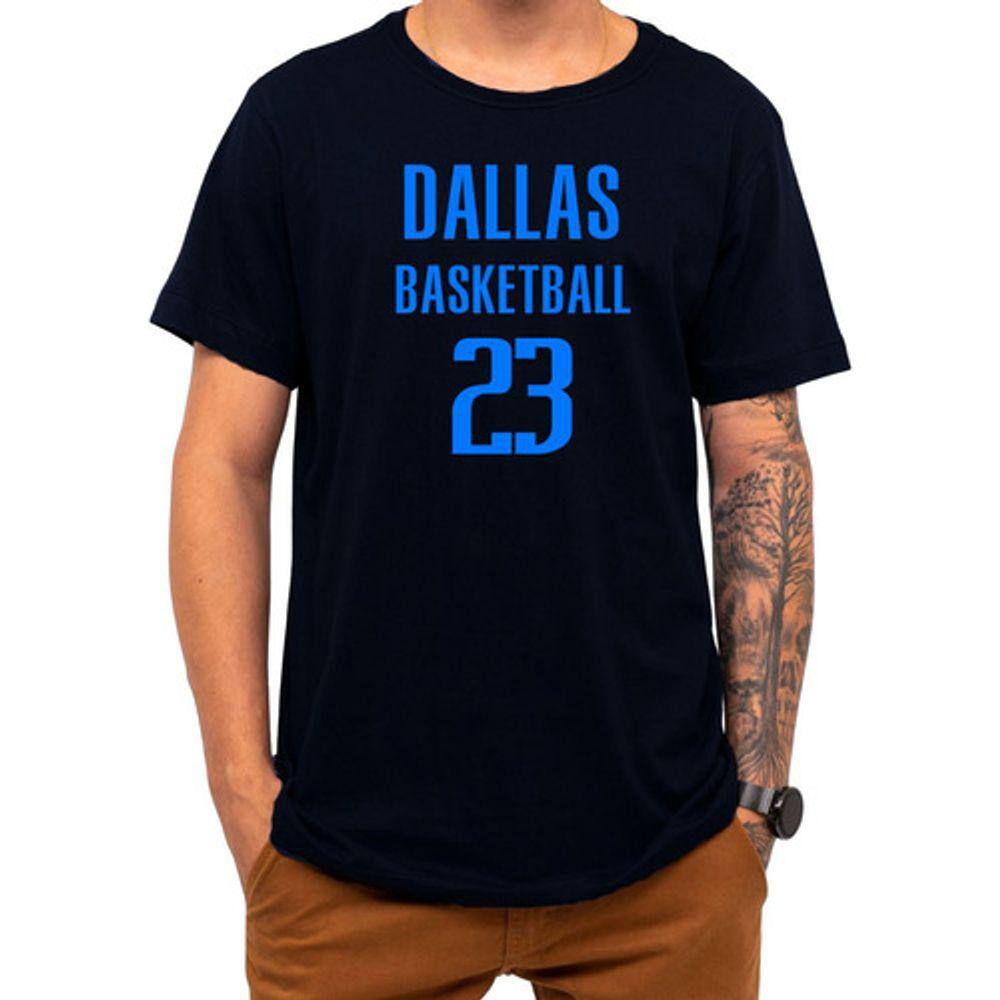 Camiseta Basquete Dallas Basketball Número 23 Esportiva