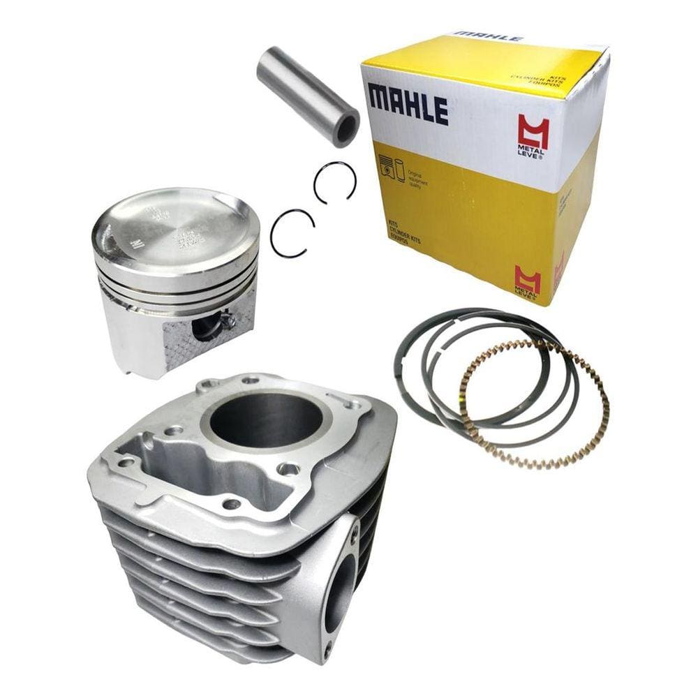 Kit Cilindro Pistao Aneis Cg Fan Titan Start Nxr Bros 160cc 2014 A 2022 Metal Leve