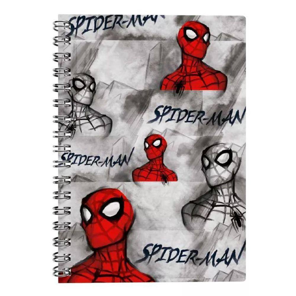 Caderno Universitário Homem Aranha Spiderman 10 Matérias 160 Folhas