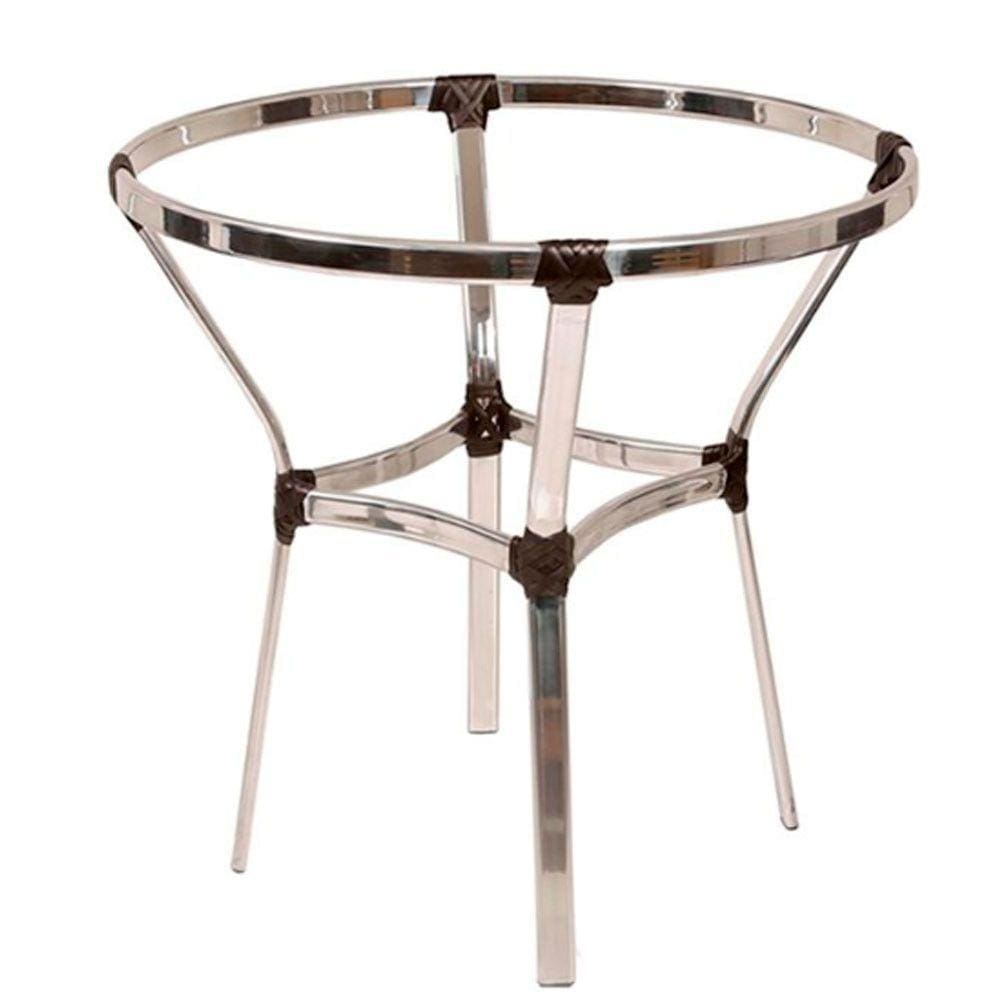 Mesa Ascoli Em Alumínio 70cm Altura X 80cm