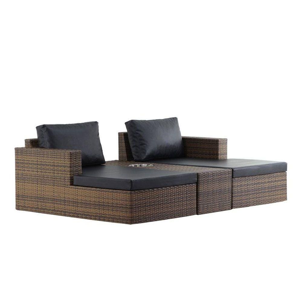 Chaise Recife Em Alumínio Para Piscina Jardim