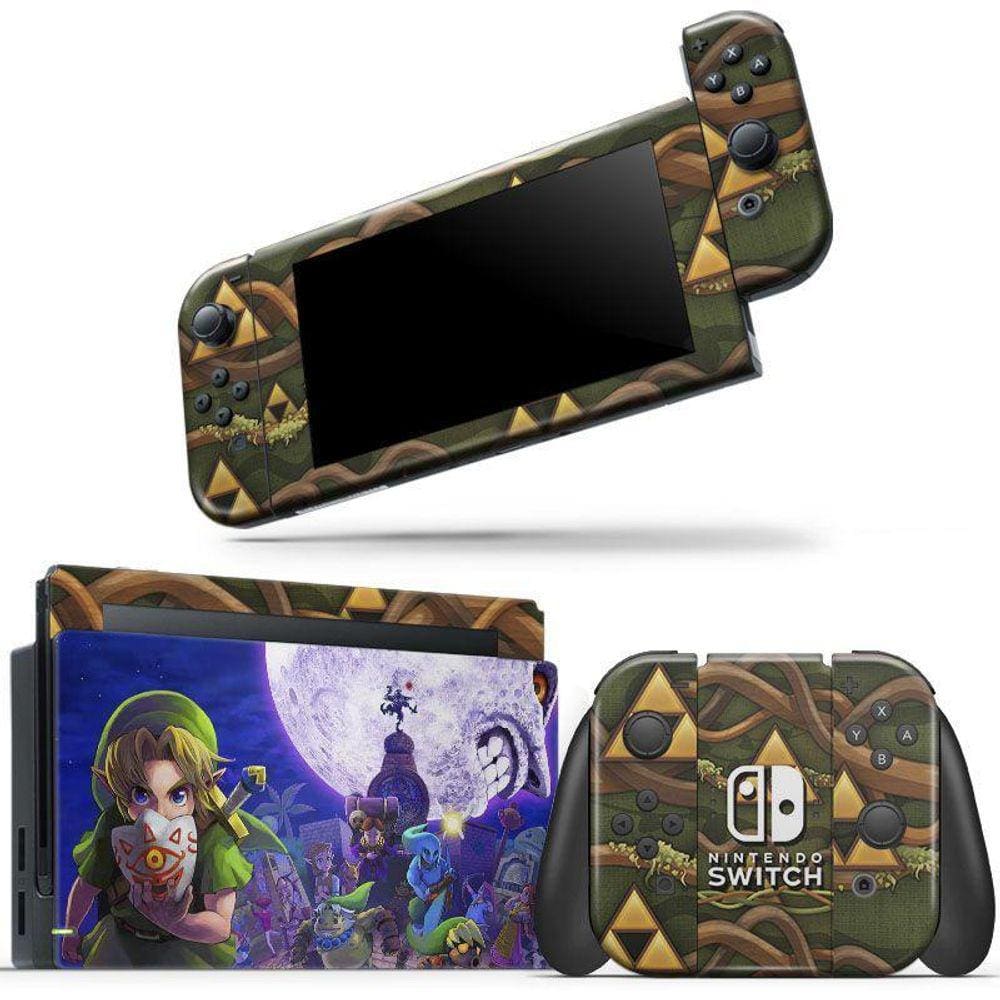 Skin Adesivo Protetor Para Nintendo Switch Zelda Link B10