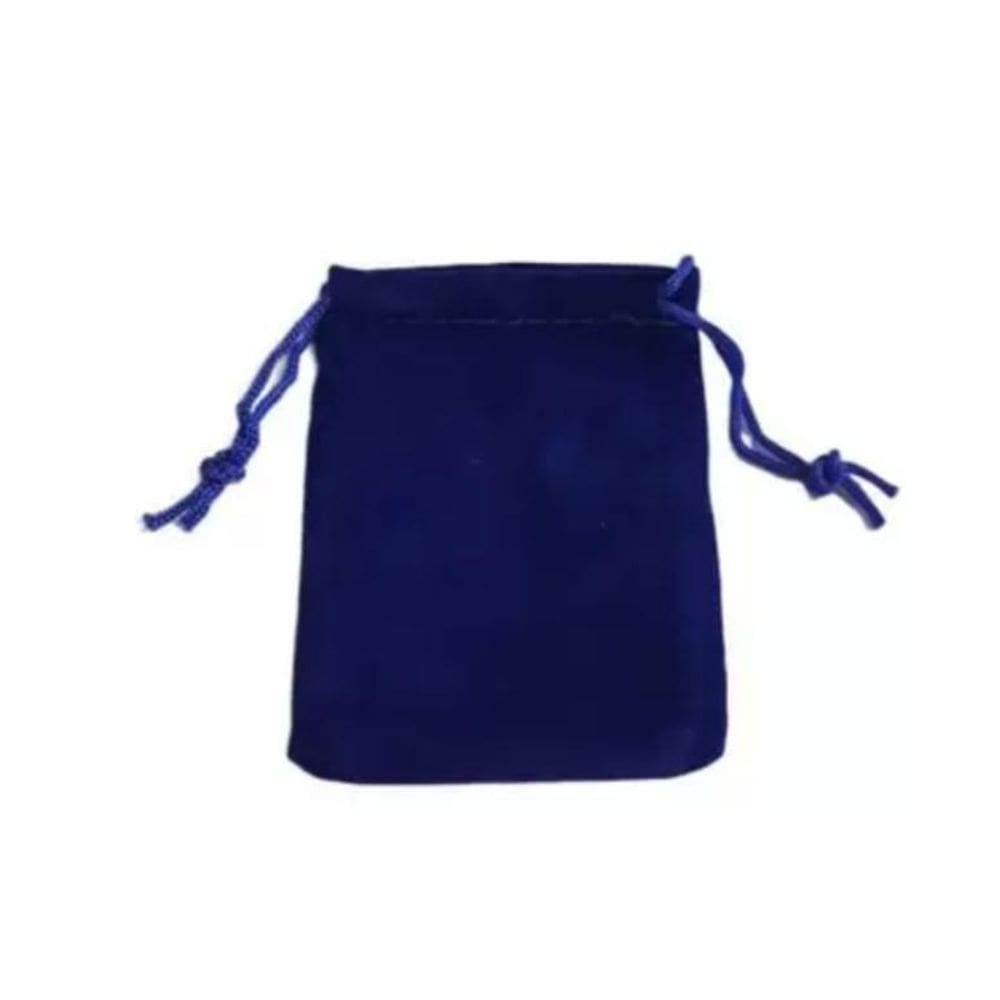 Saquinho De Veludo Para Brincos E Jóias 12X10 Cm - 50 Peças