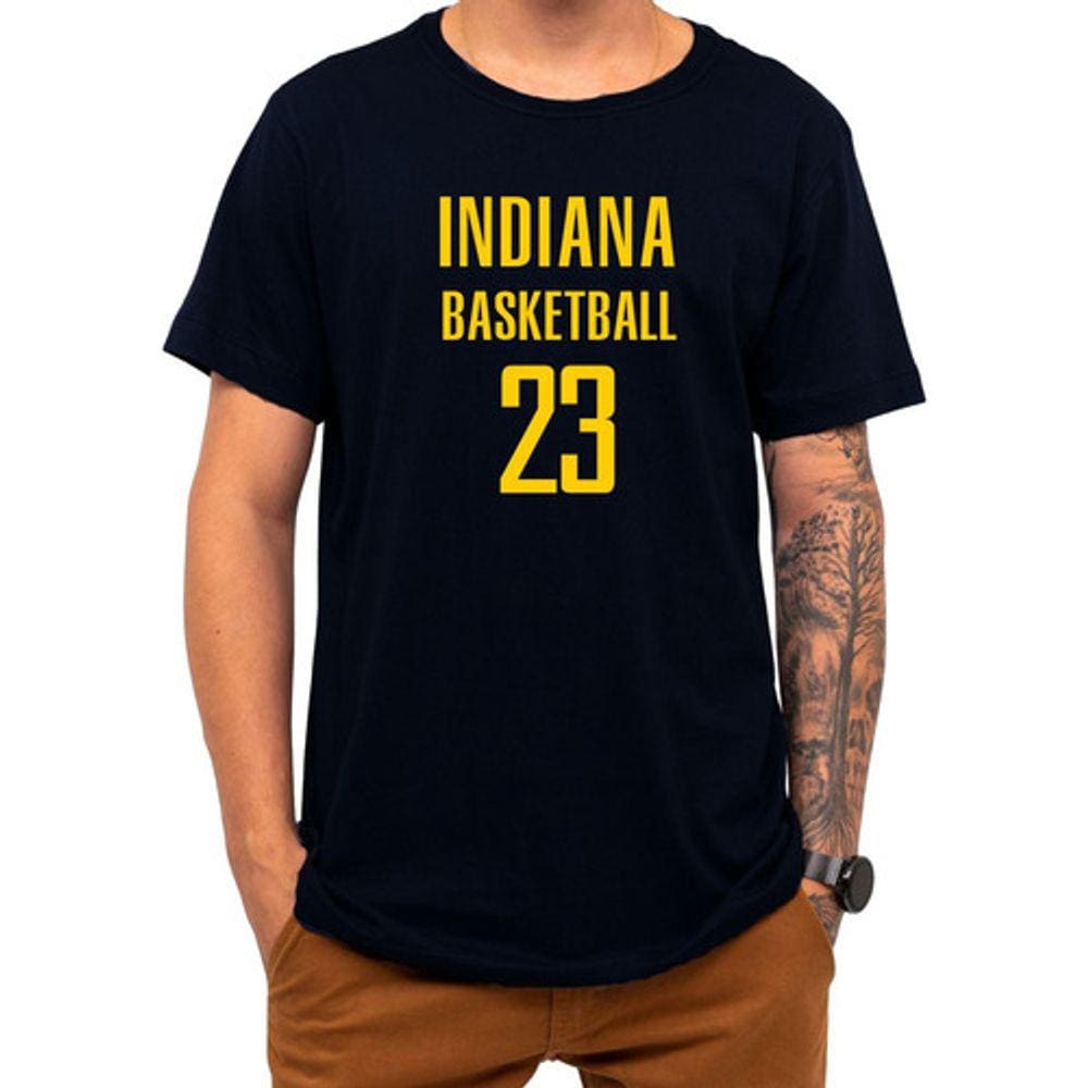 Camiseta Basquete Indiana Basketball Número 23 Esportiva