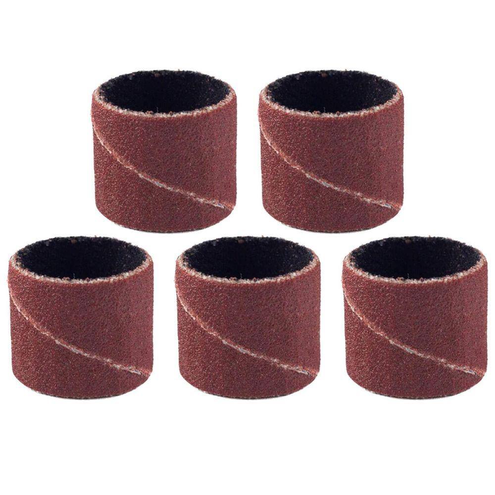 Kit 5 Tubos De Lixa 12.7Mm 1/2 Grão 240 Para Micro Retíficas