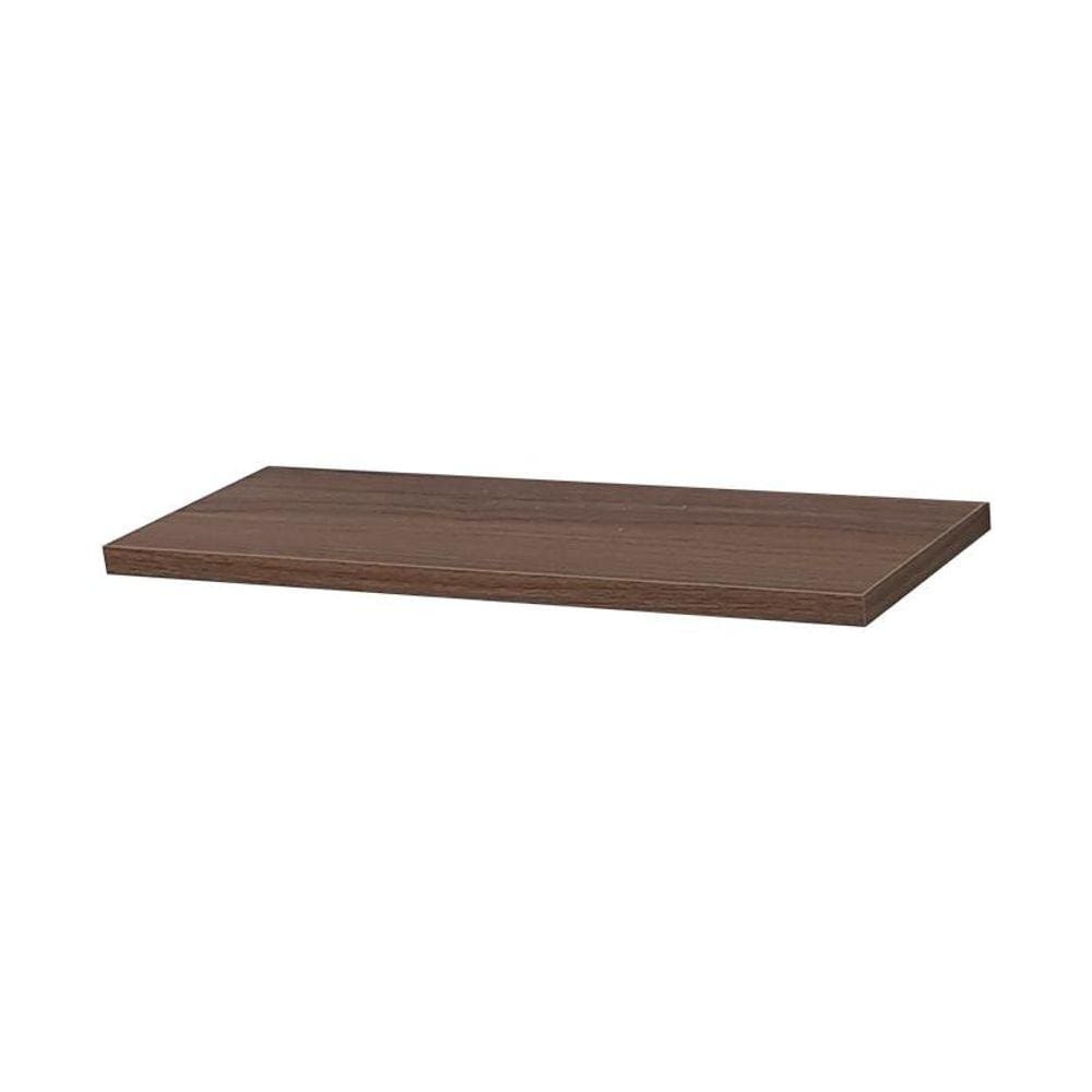 Prateleira 40 x 20cm Nogal Suporte Invisível