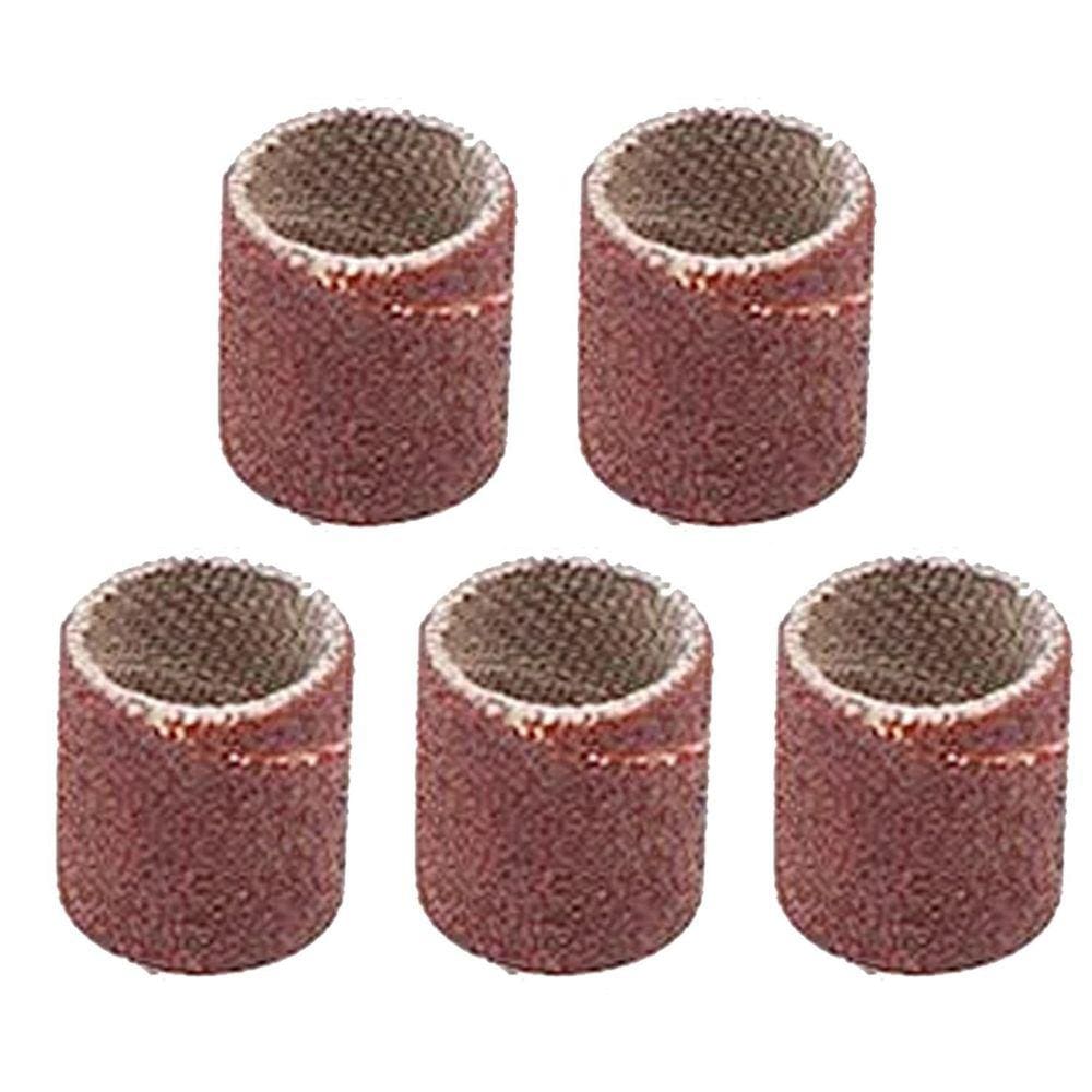 Kit 5 Tubo Cinta De Lixa 9Mm 3/8 Grão 180 Micro Retíficas