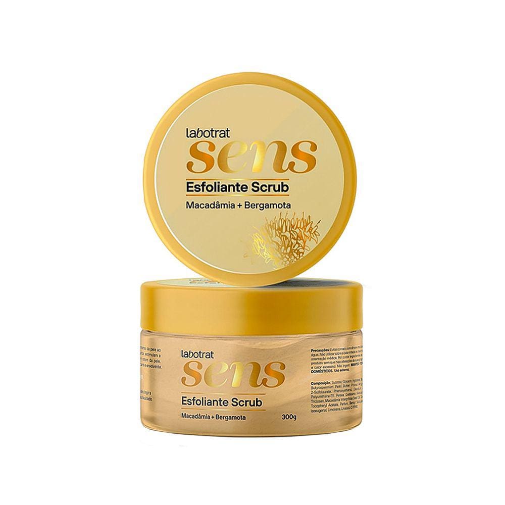 Esfoliante Scrub Macadamia E Bergamota 300G Sens Labotrat