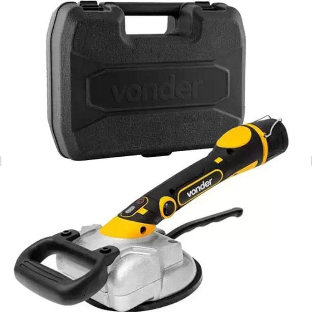 Máquina de Assentar Piso Vonder Com Bateria 12V MAP125 Com Maleta