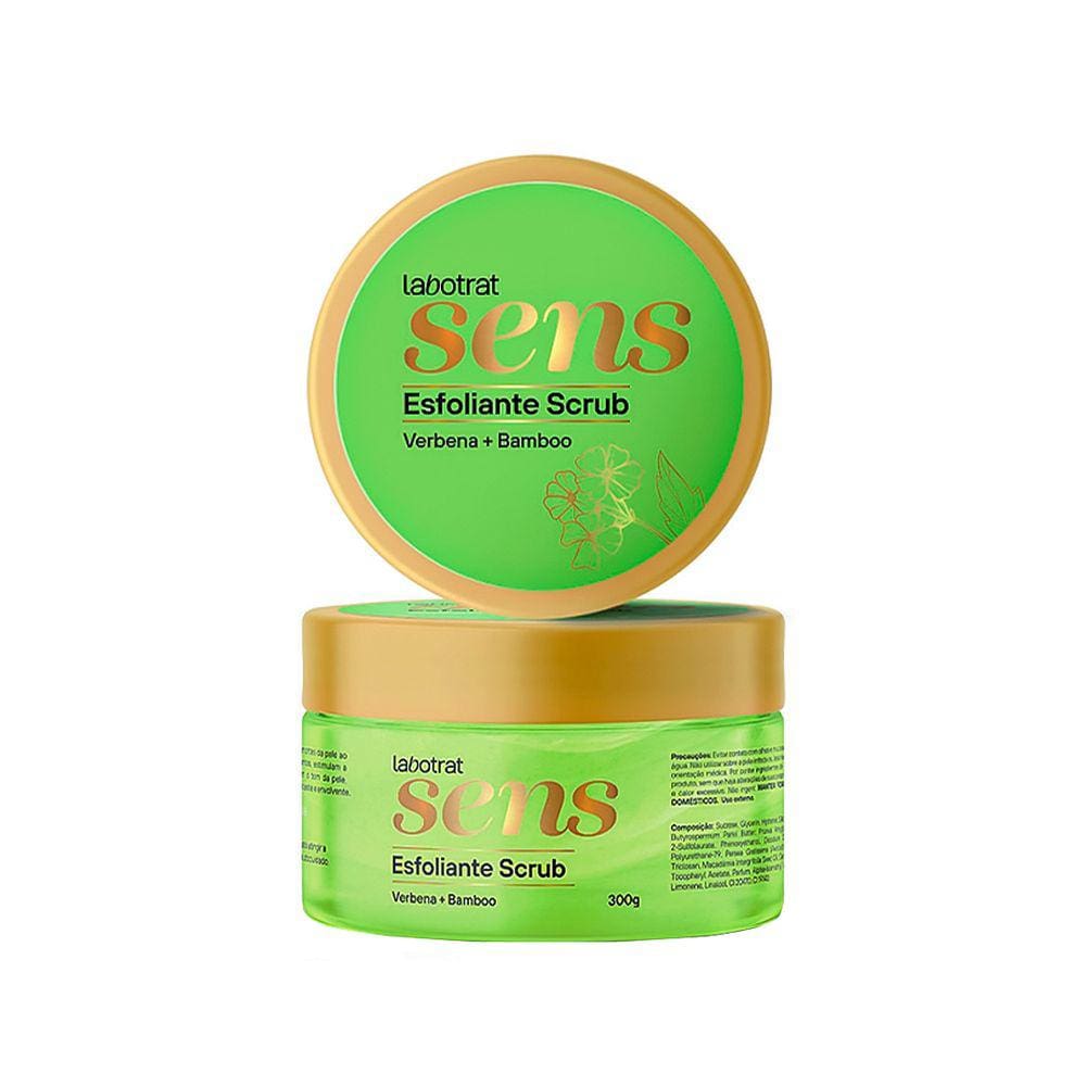 Esfoliante Scrub Verbena E Bamboo 300G Sens Labotrat